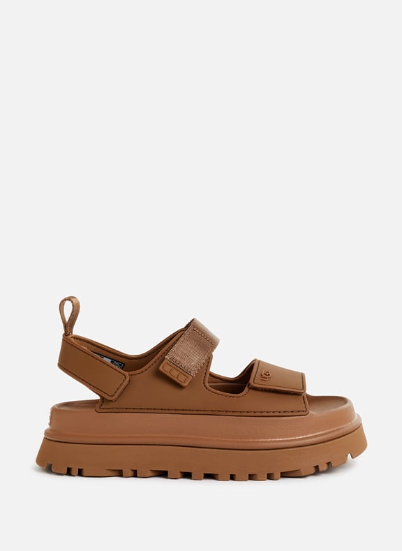 Sandales plates GoldenGlow Marron by UGG UGG Sandales plates GoldenGlow Marron