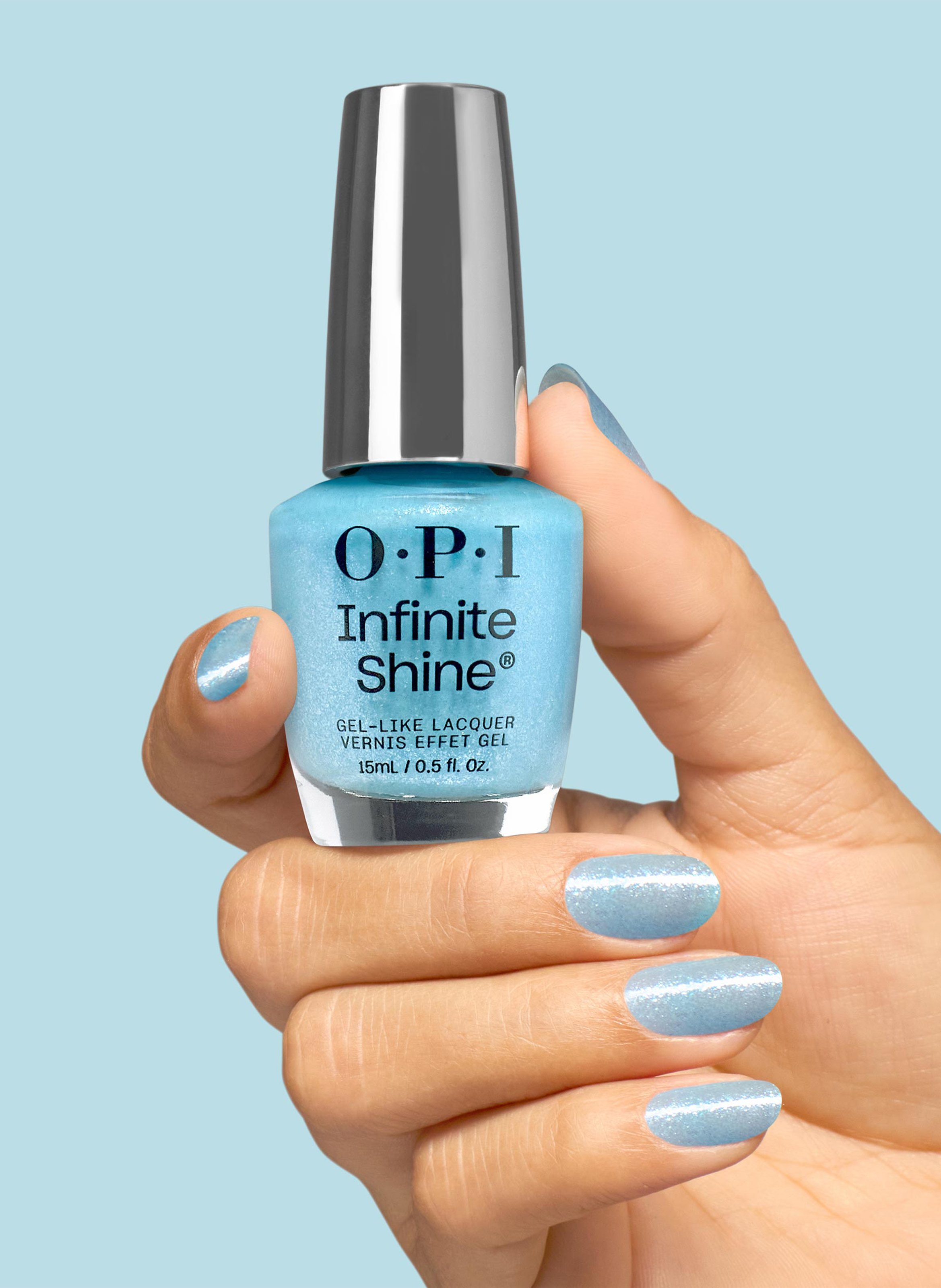 Long-lasting gel effect nail polish OPI Isl170