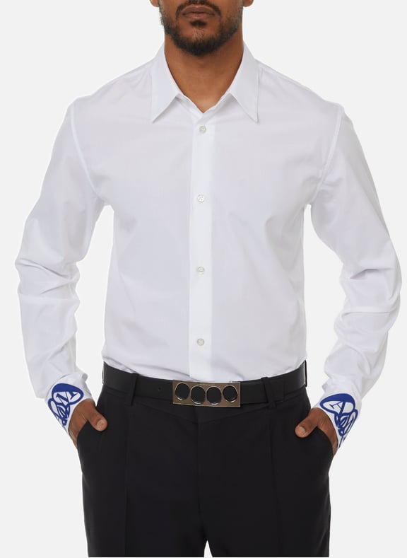 Chemise en coton Blanc by ALEXANDER MCQUEEN ALEXANDER MCQUEEN Chemise en coton Blanc