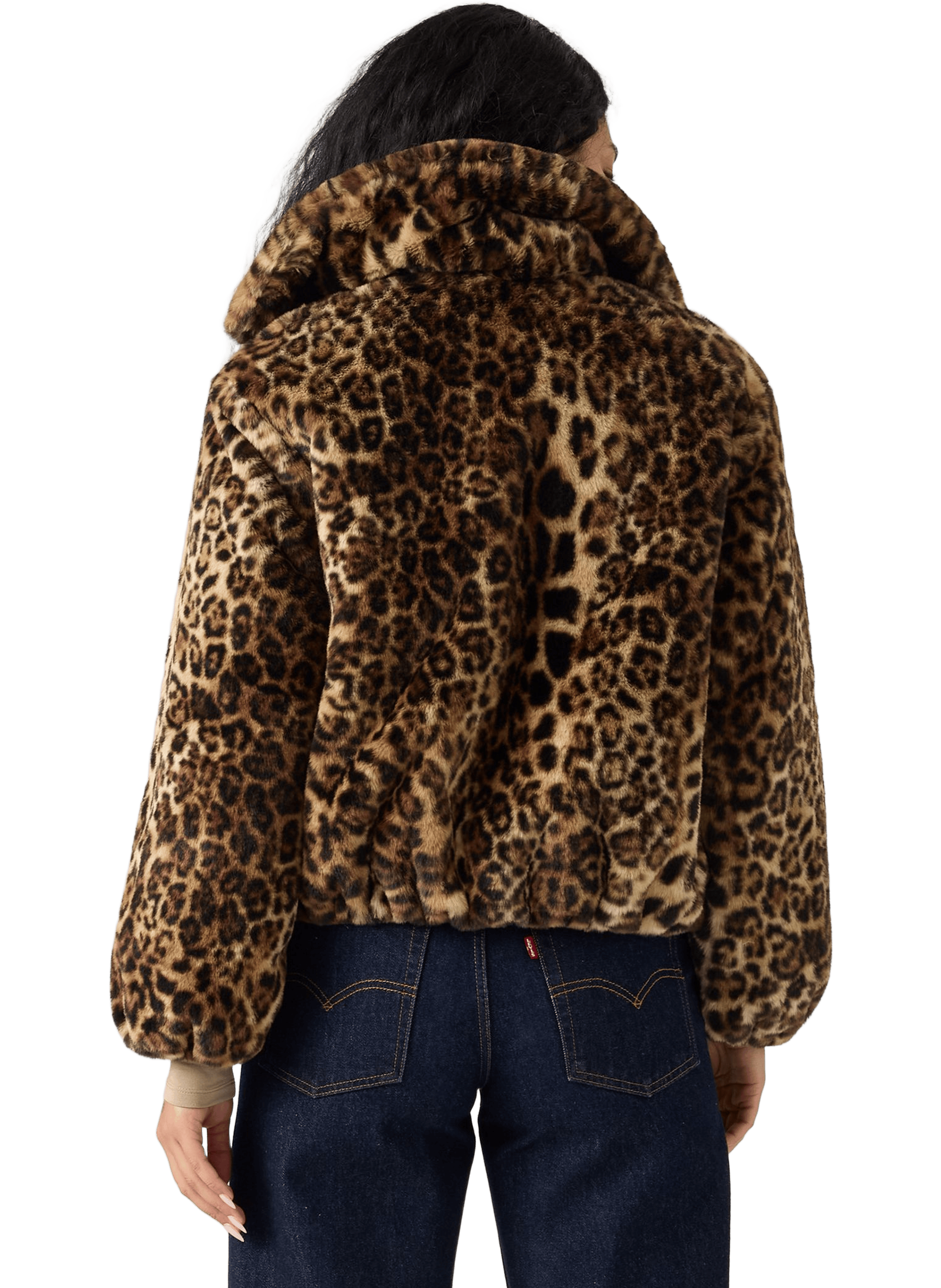 Manteau léopard col classique LEVI&#039;S Multicolore