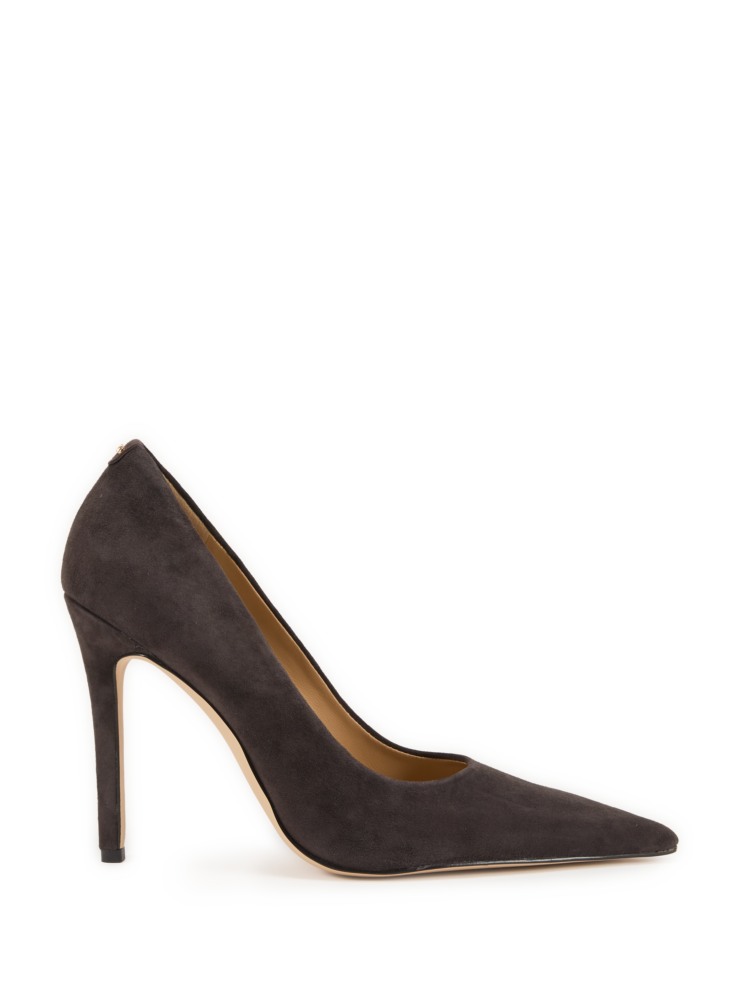 MICHAEL KORS Escarpins aspect velours en cuir Marron