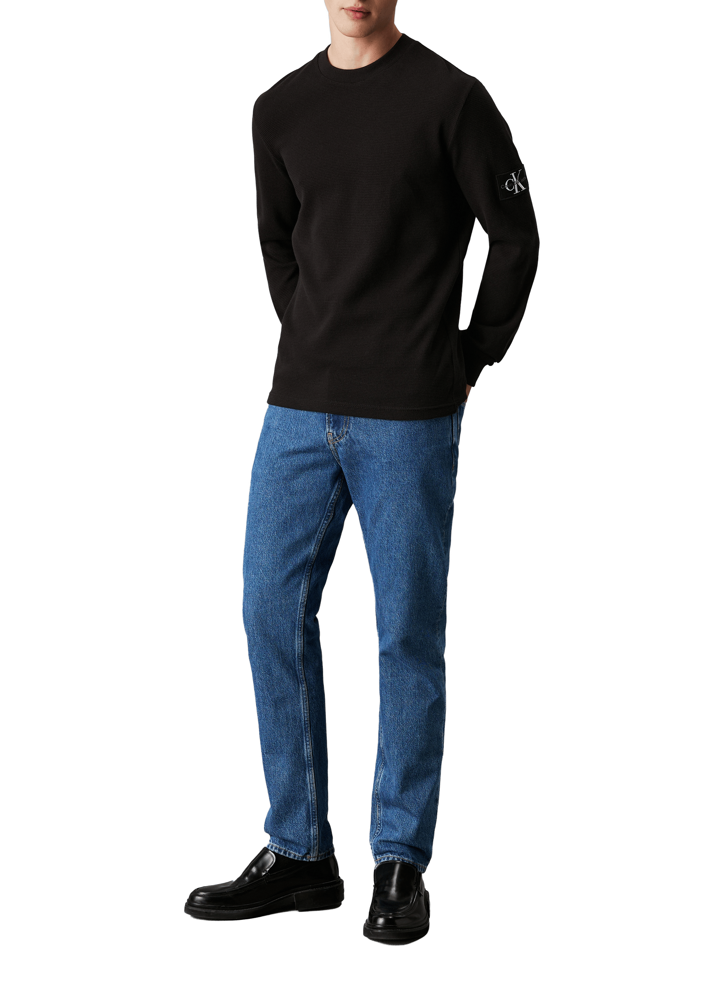 Cotton sweatshirt CALVIN KLEIN Black