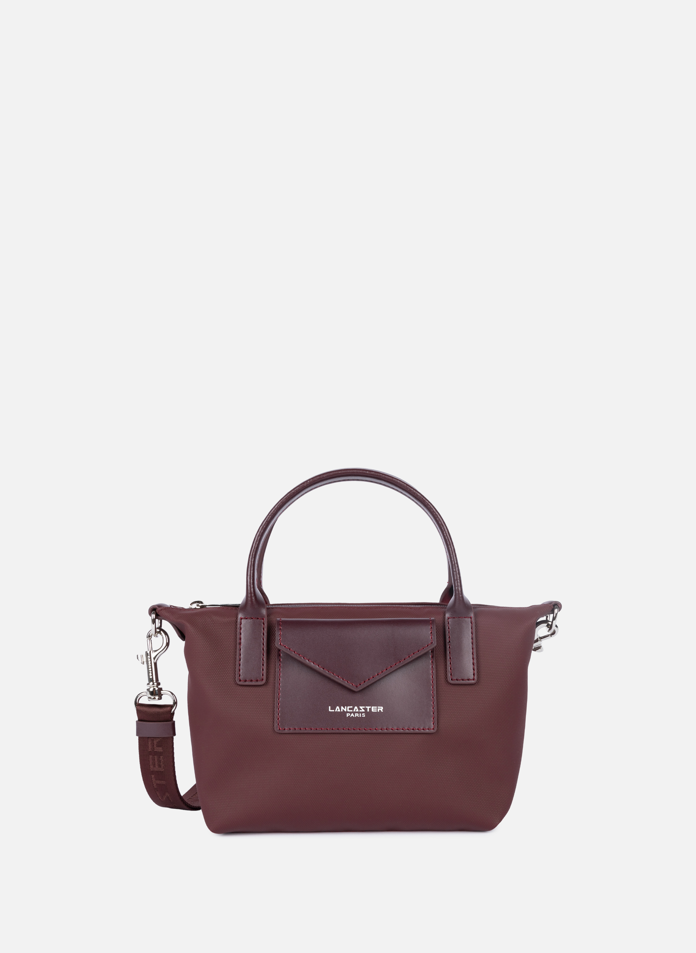 Sac cabas main - storm kba Rouge by LANCASTER LANCASTER Sac cabas main - storm kba Rouge