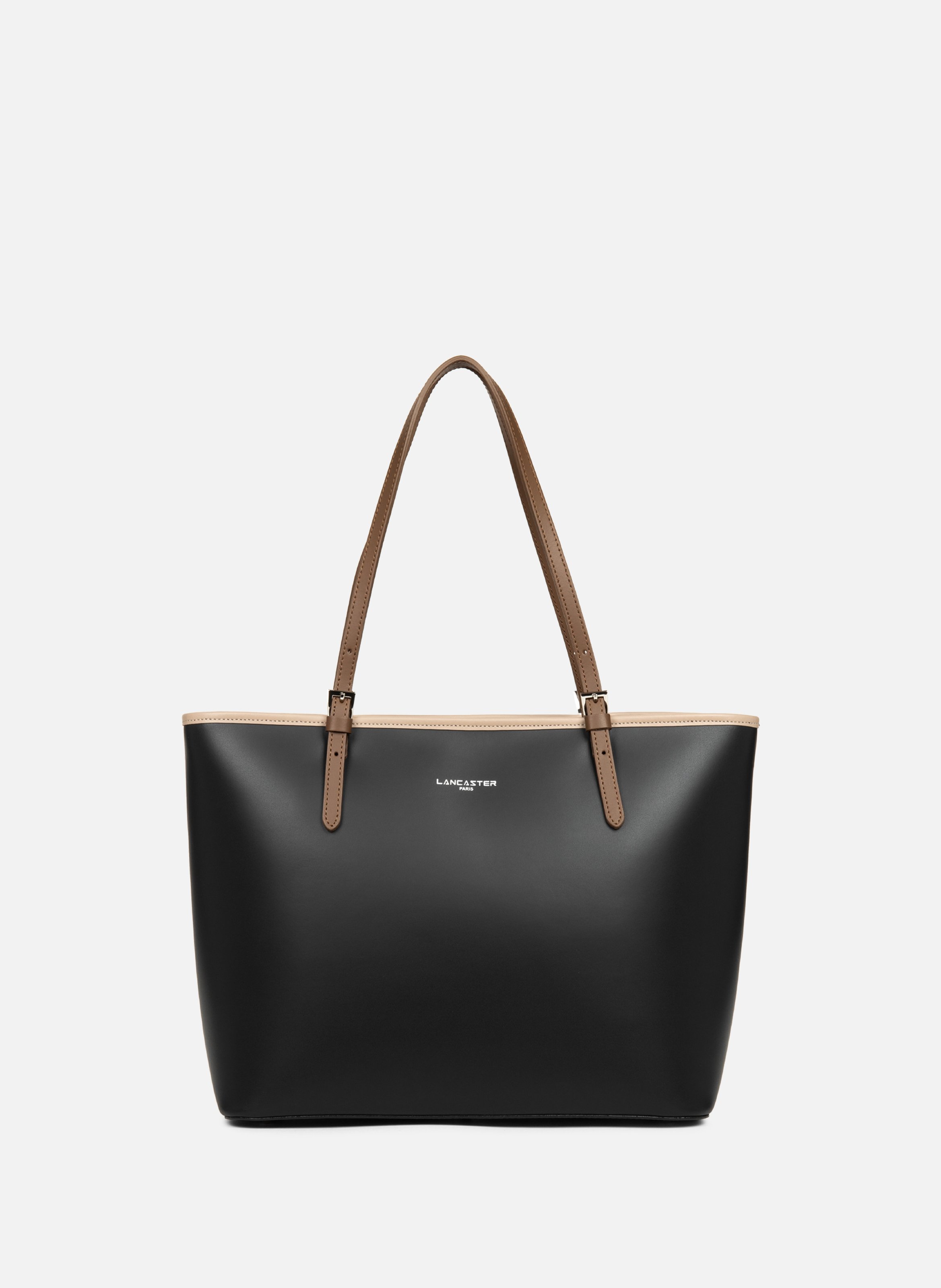 Large tote bag - Smooth LANCASTER Black