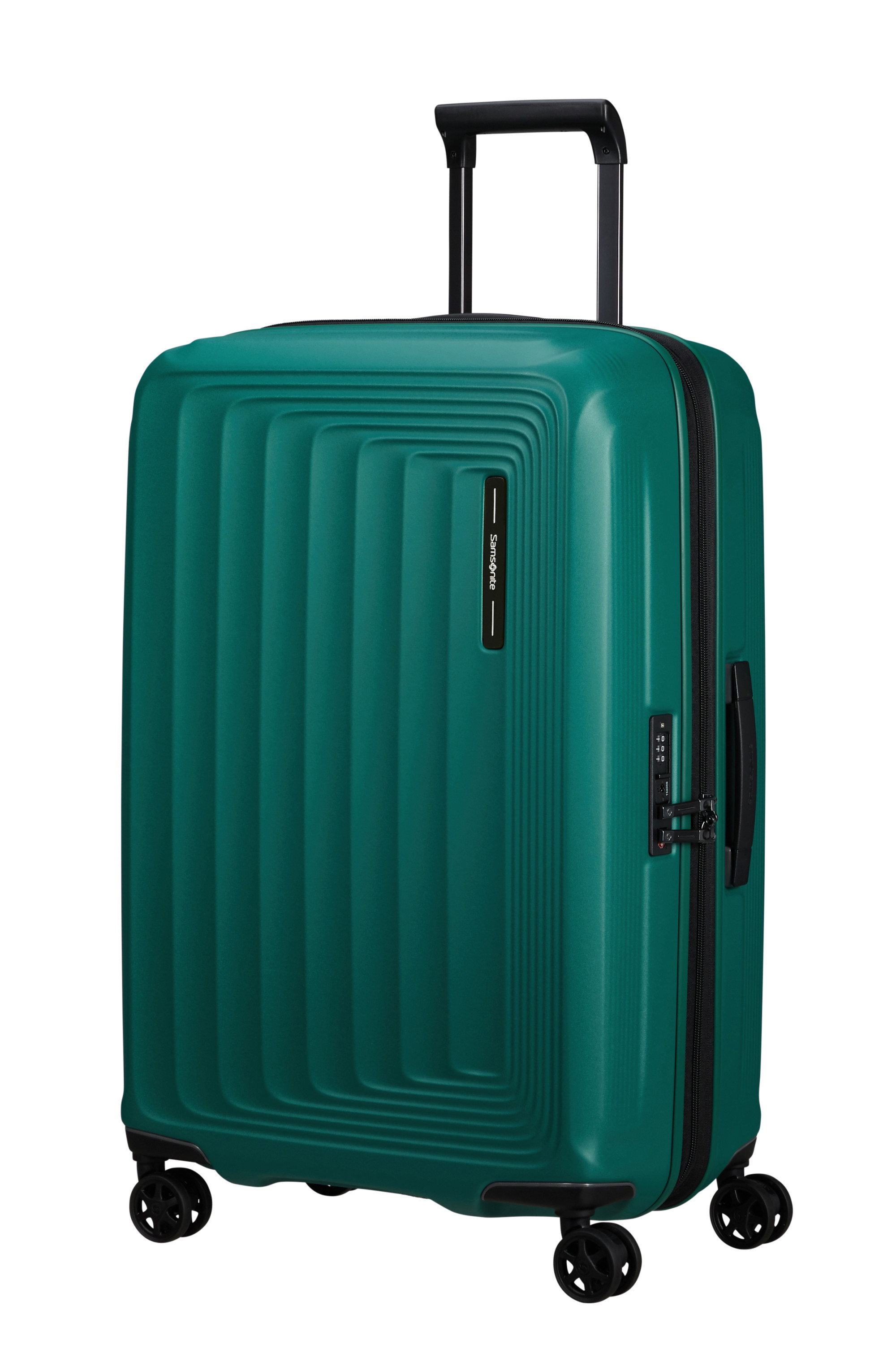 Nuon valise 4 roues taille m SAMSONITE Vert