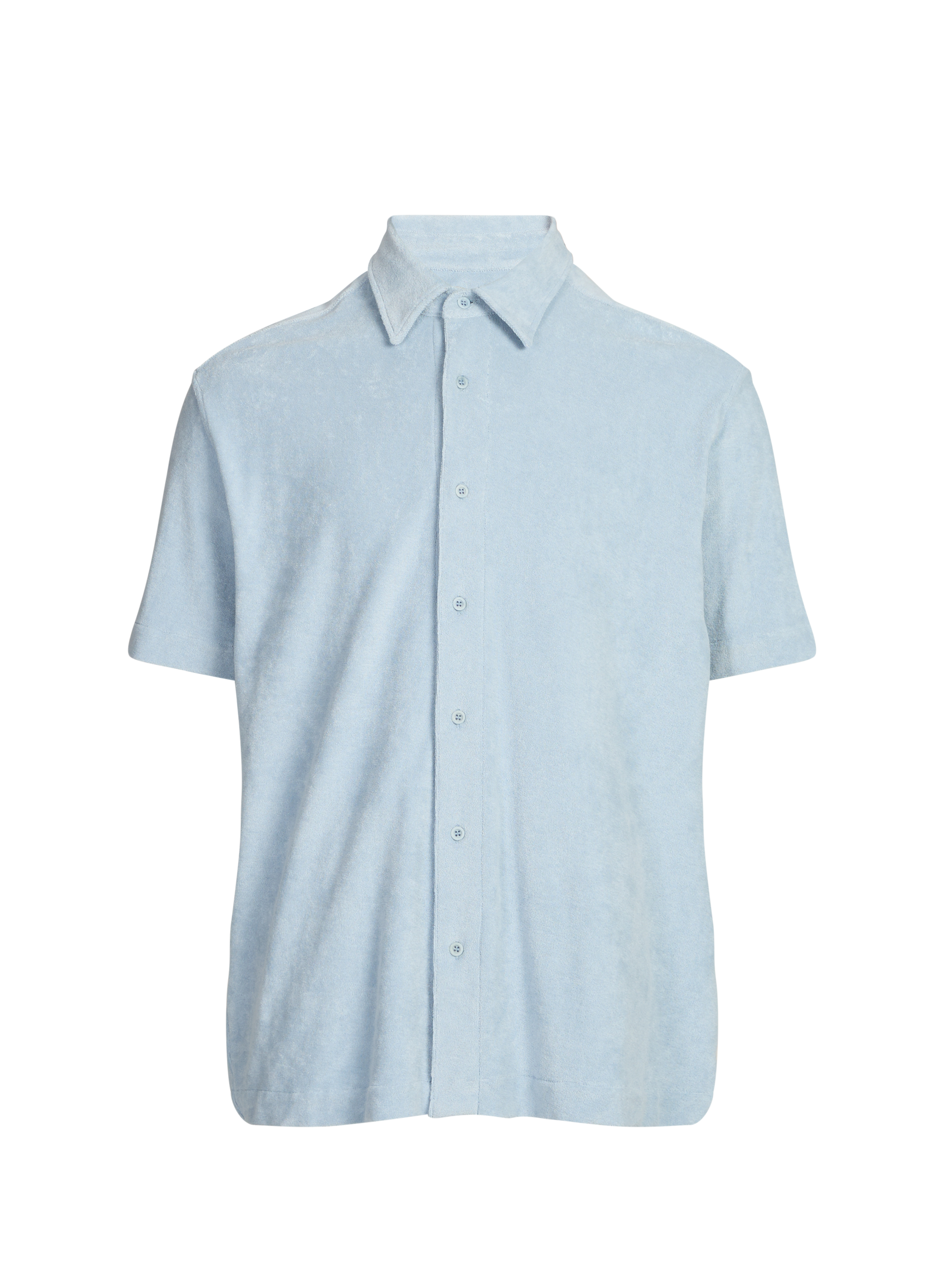 Chemise Dong en coton éponge  SAISON 1865 Bleu
