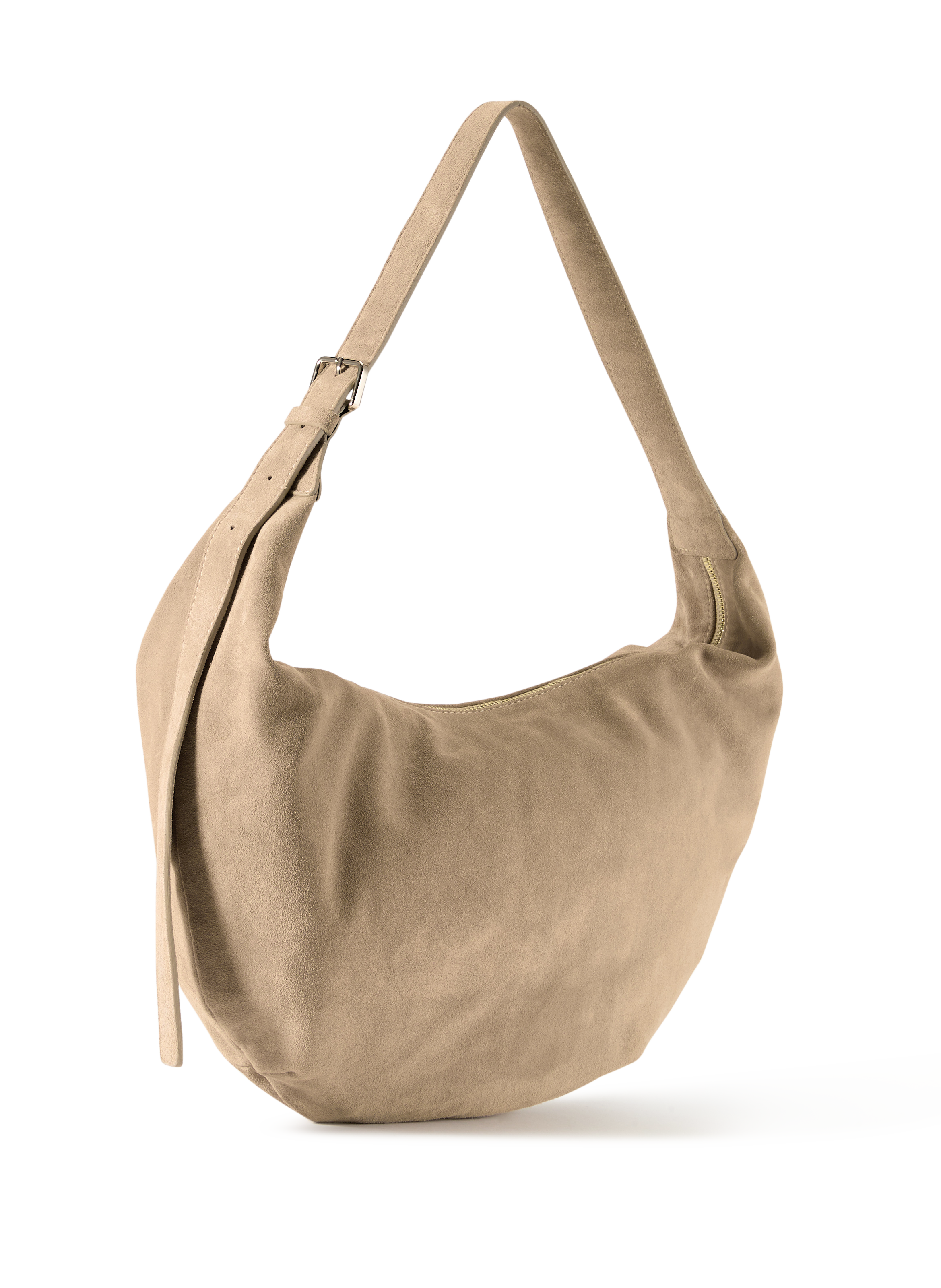 Sac à main Ganane en cuir SAISON 1865 Beige