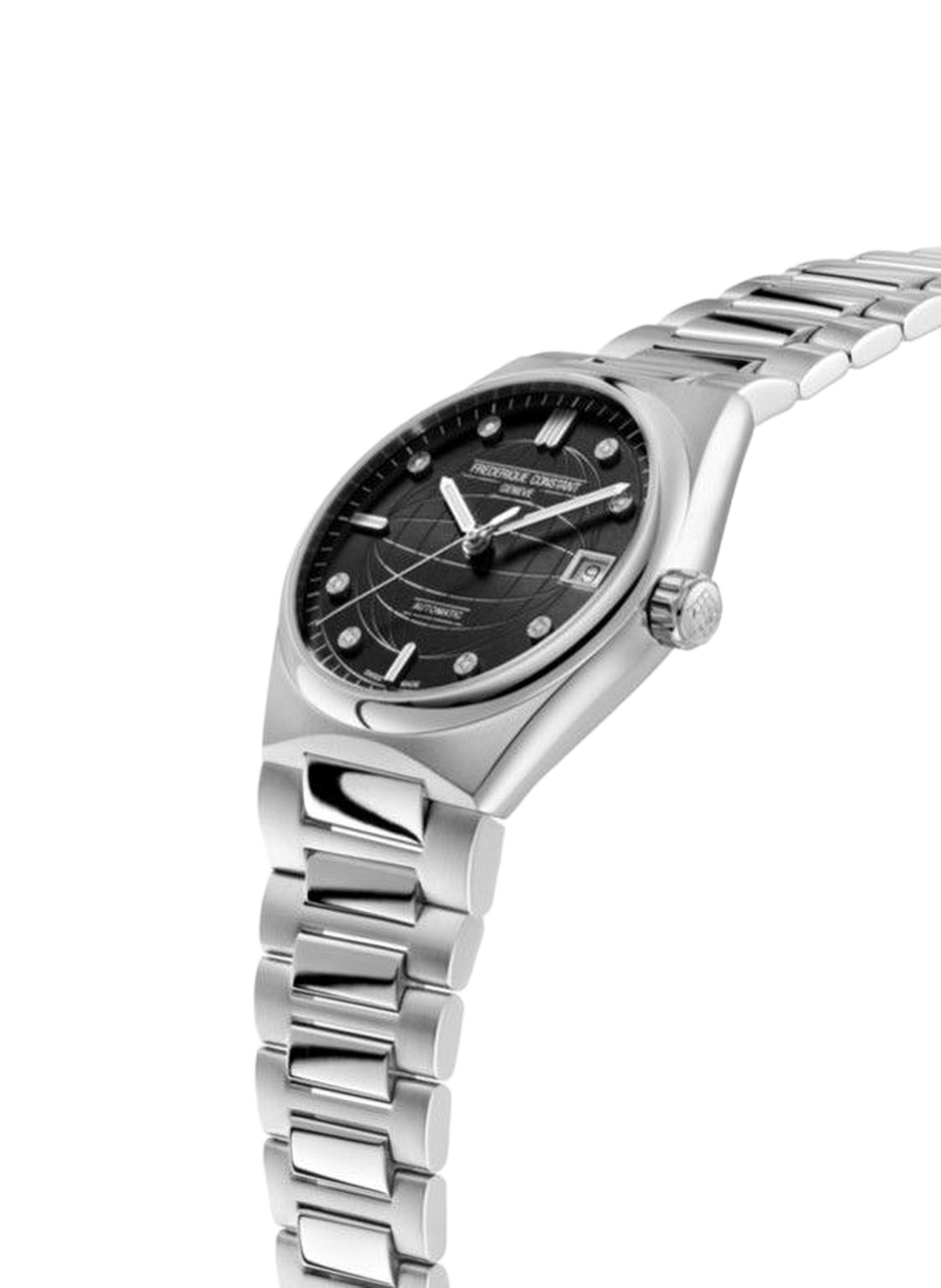 Montre Highlife Ladies Automatic en acier inoxydable FREDERIQUE CONSTANT Noir