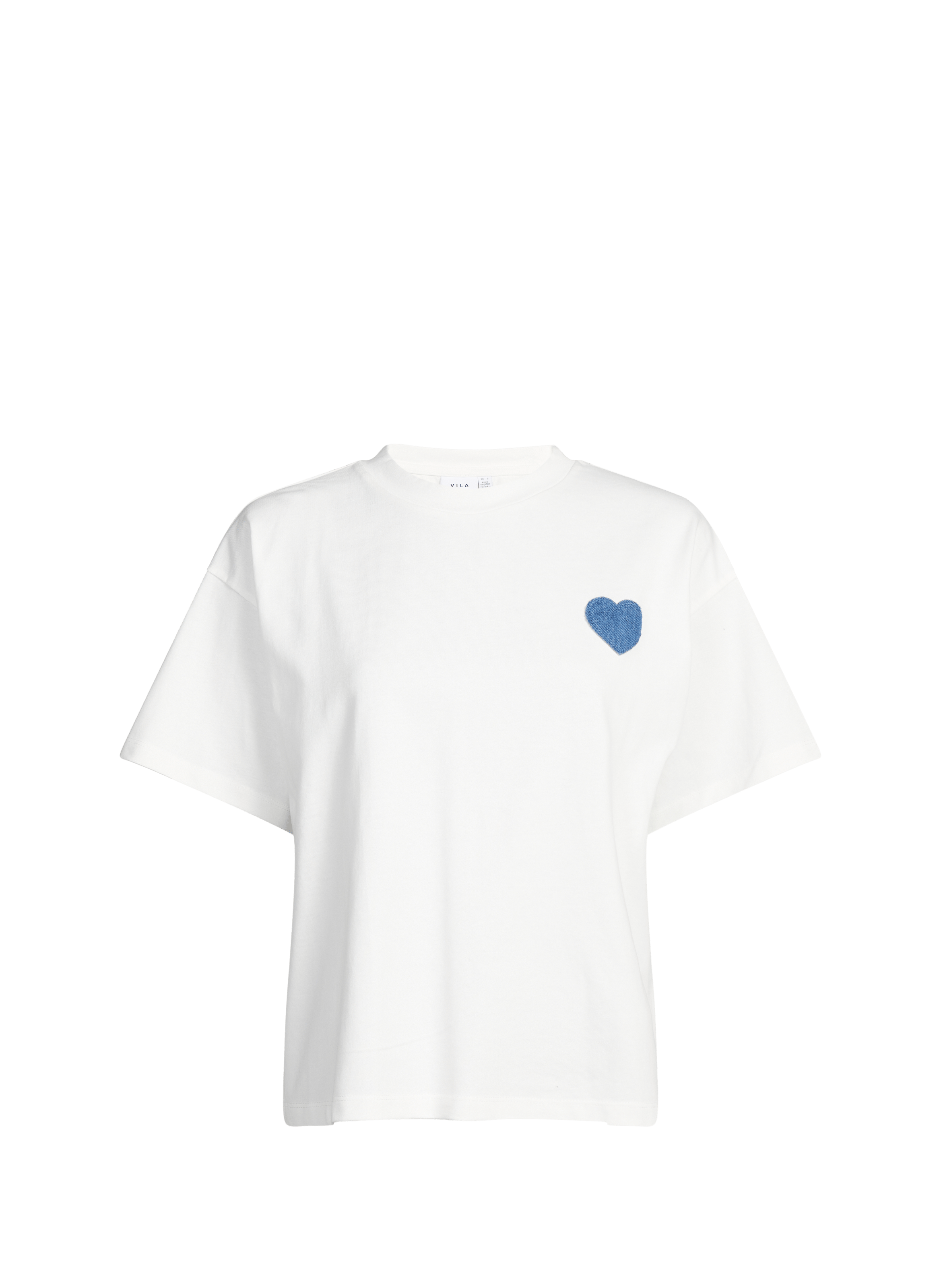 T-shirt Vimonie en coton VILA Blanc