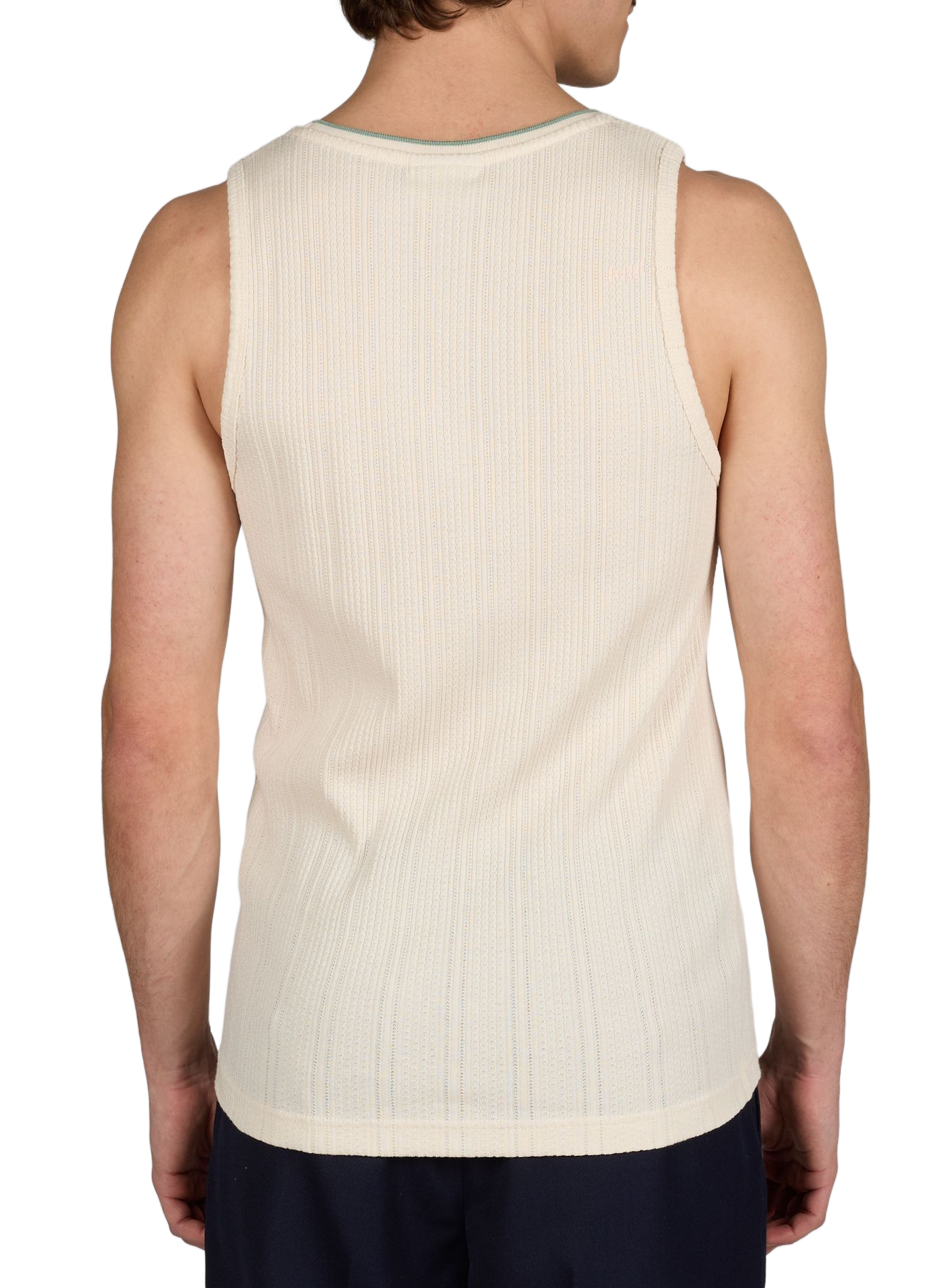 Cotton Tank Top DROLE DE MONSIEUR Beige