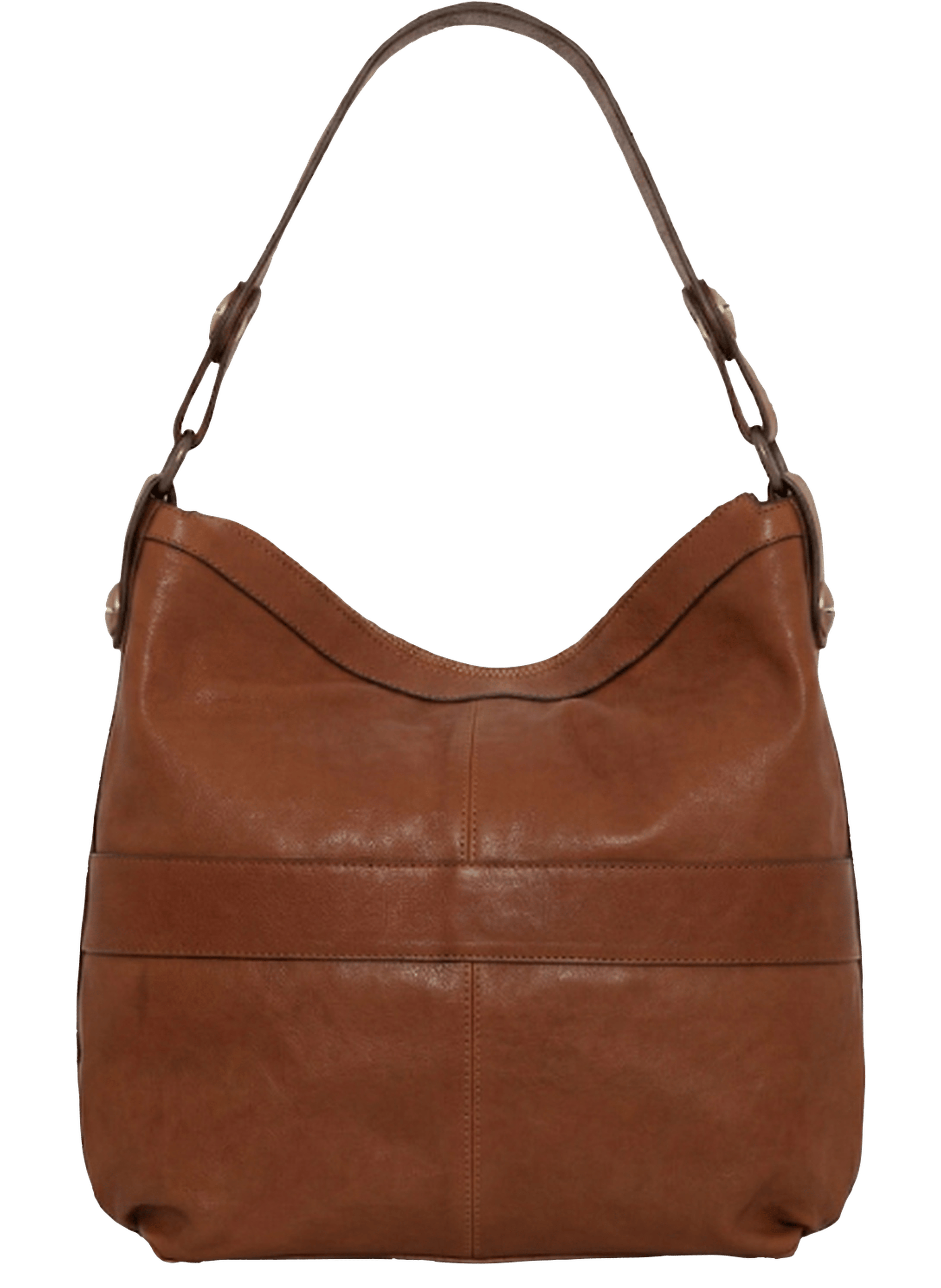 Sac en cuir lavé - midday GERARD DAREL Marron