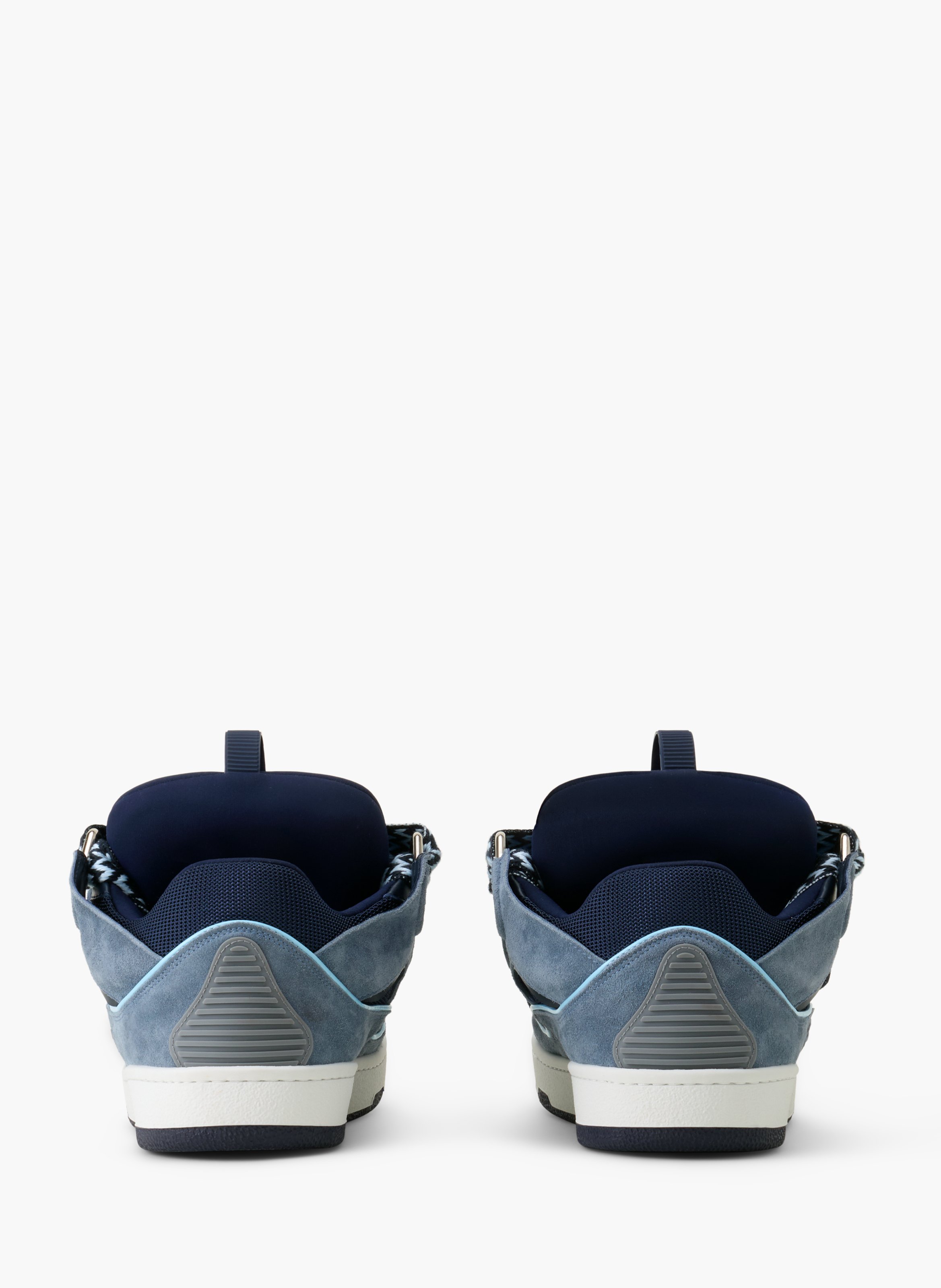 Sneakers curb en cuir LANVIN Gris