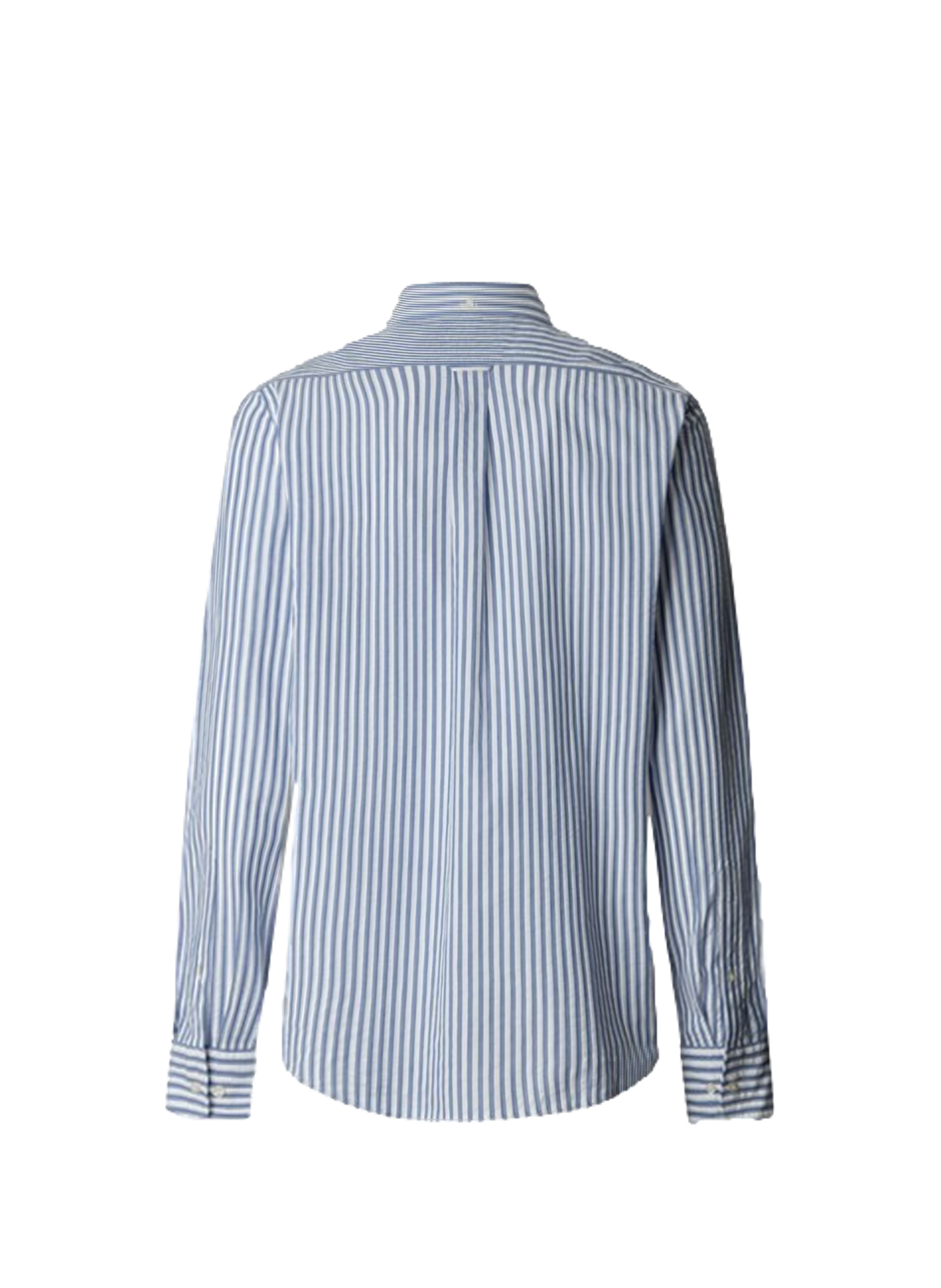 Straight striped cotton shirt FACONNABLE Blue