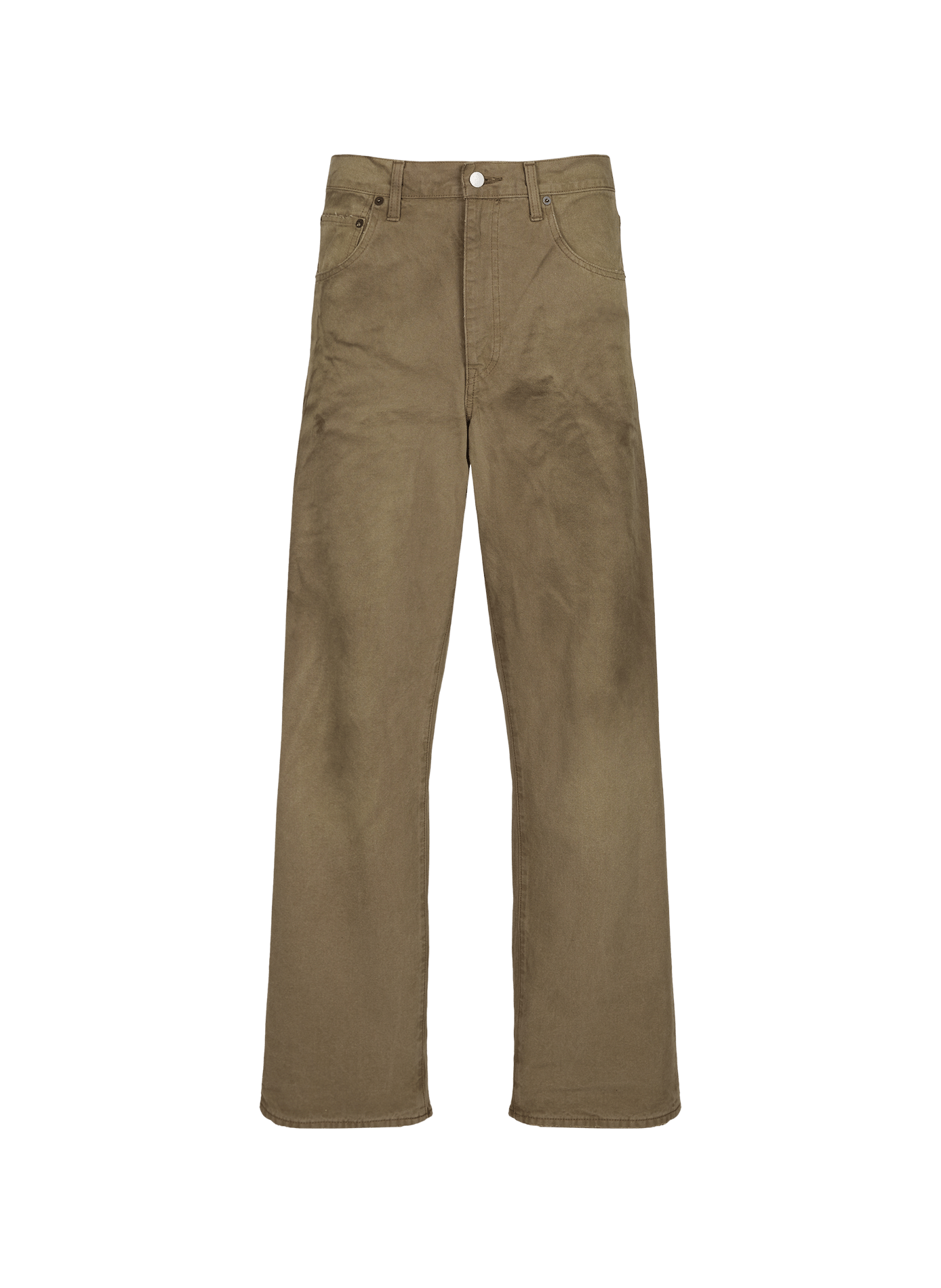 Straight-fit cotton jeans  SSSTEIN Khaki