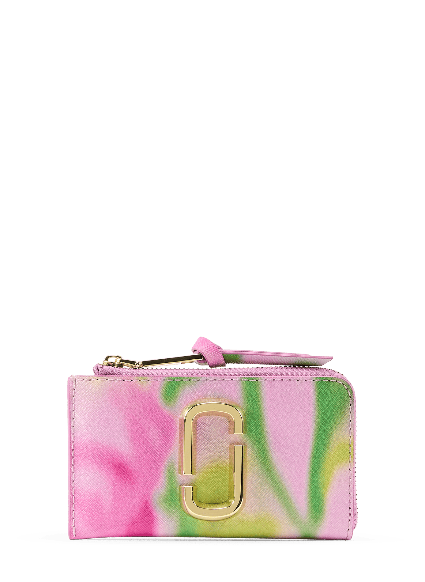 Portefeuille Blurred Floral Snapshot en cuir mélangé MARC JACOBS Multicolore