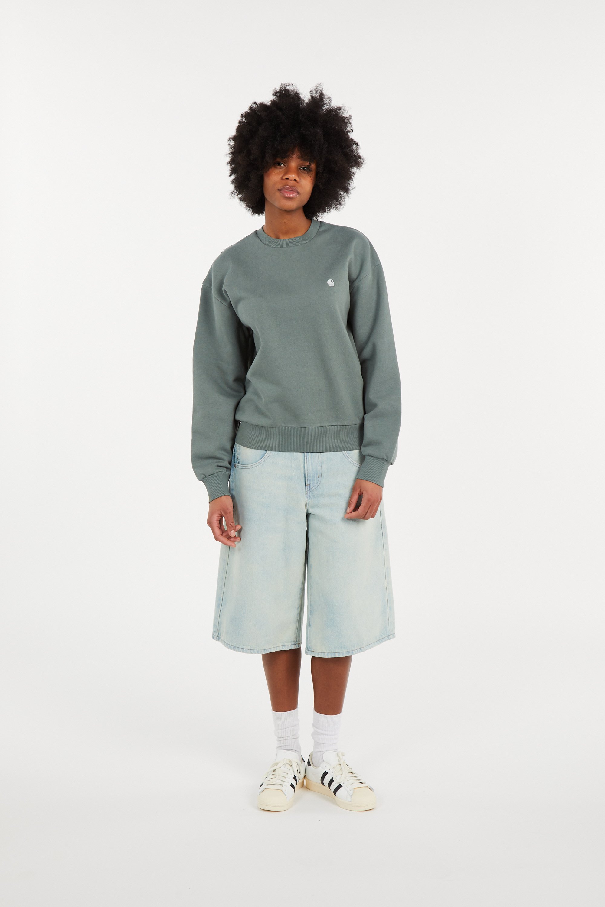 Sweatshirt w' casey CARHARTT WIP Vert