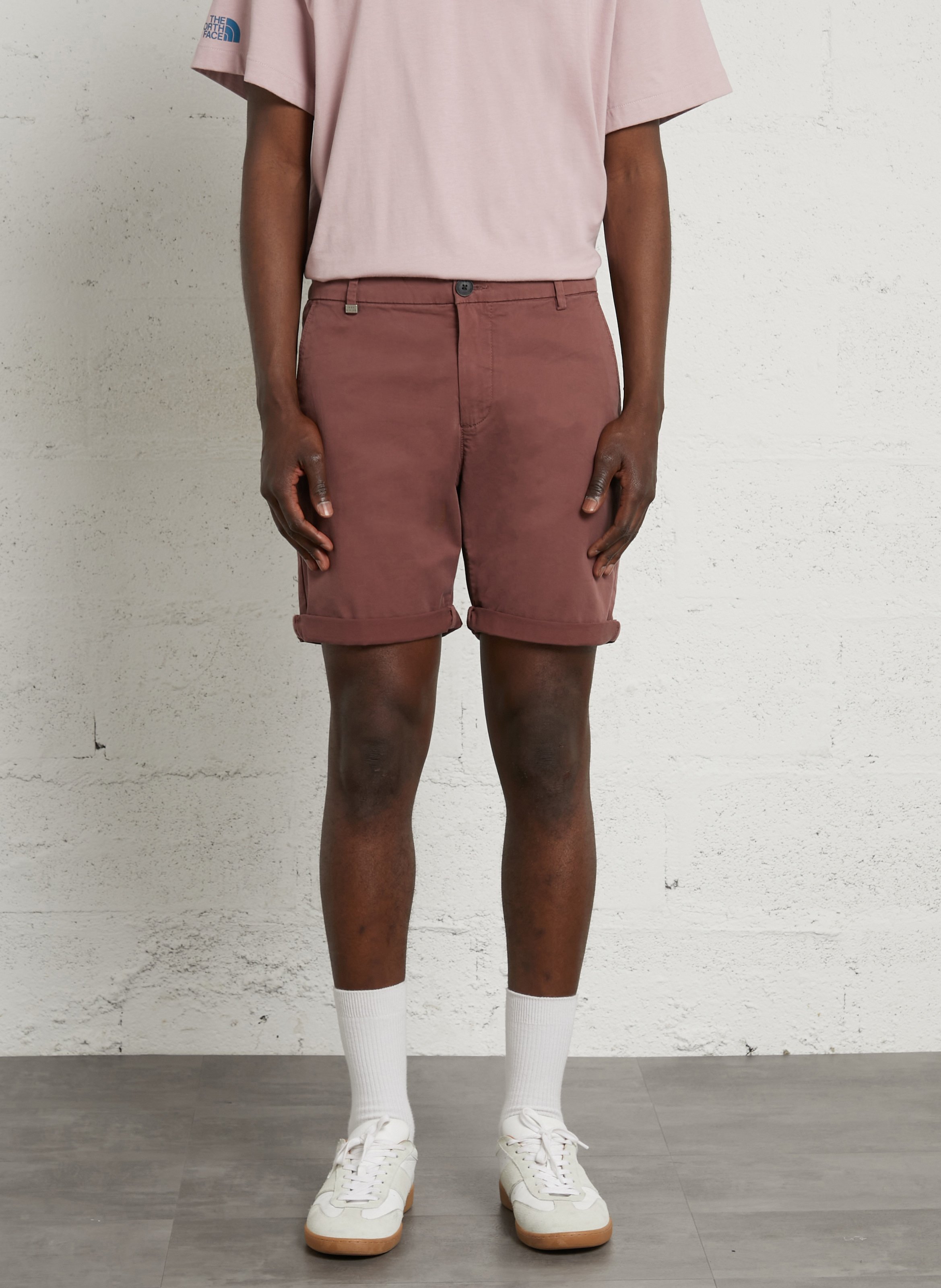 Bermuda en coton IKKS Marron