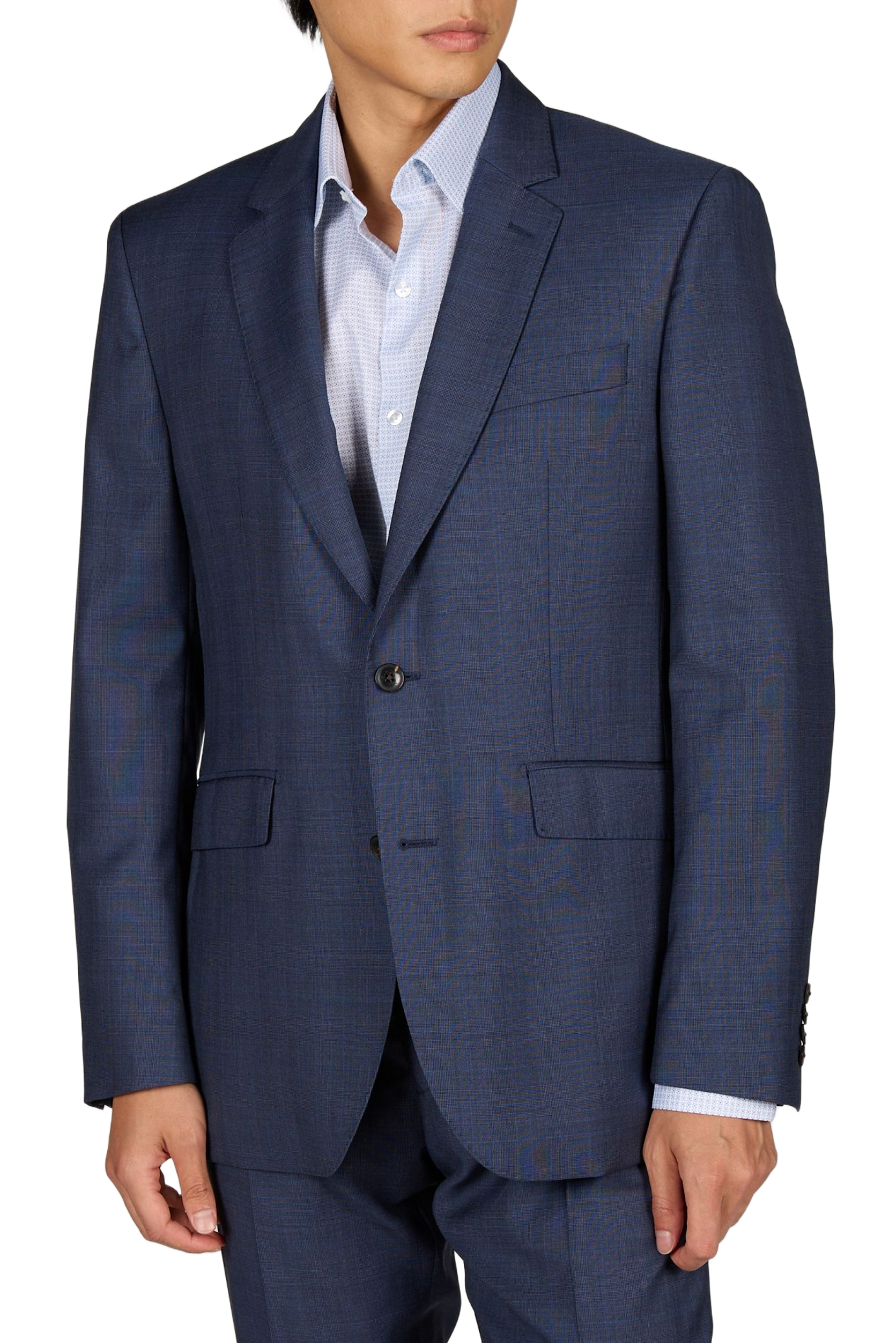 Tweedpak van wol HACKETT Blauw