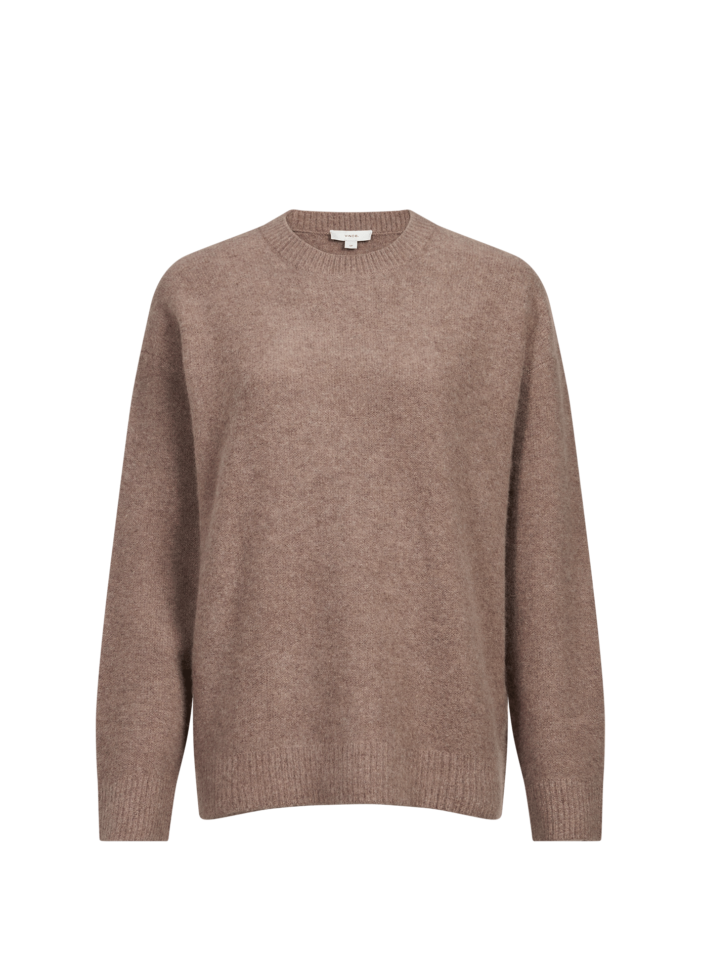 Maglione girocollo in cashmere VINCE Beige