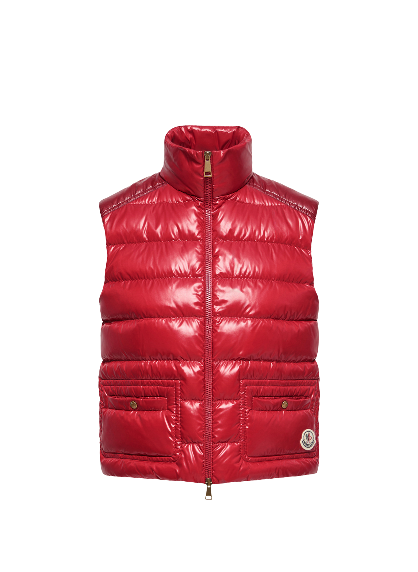 Veste sans manches matelassée Frelon MONCLER Rouge