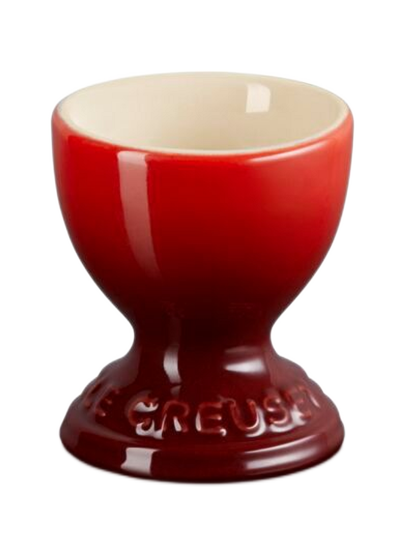 Eierbecher aus Keramik LE CREUSET Rot