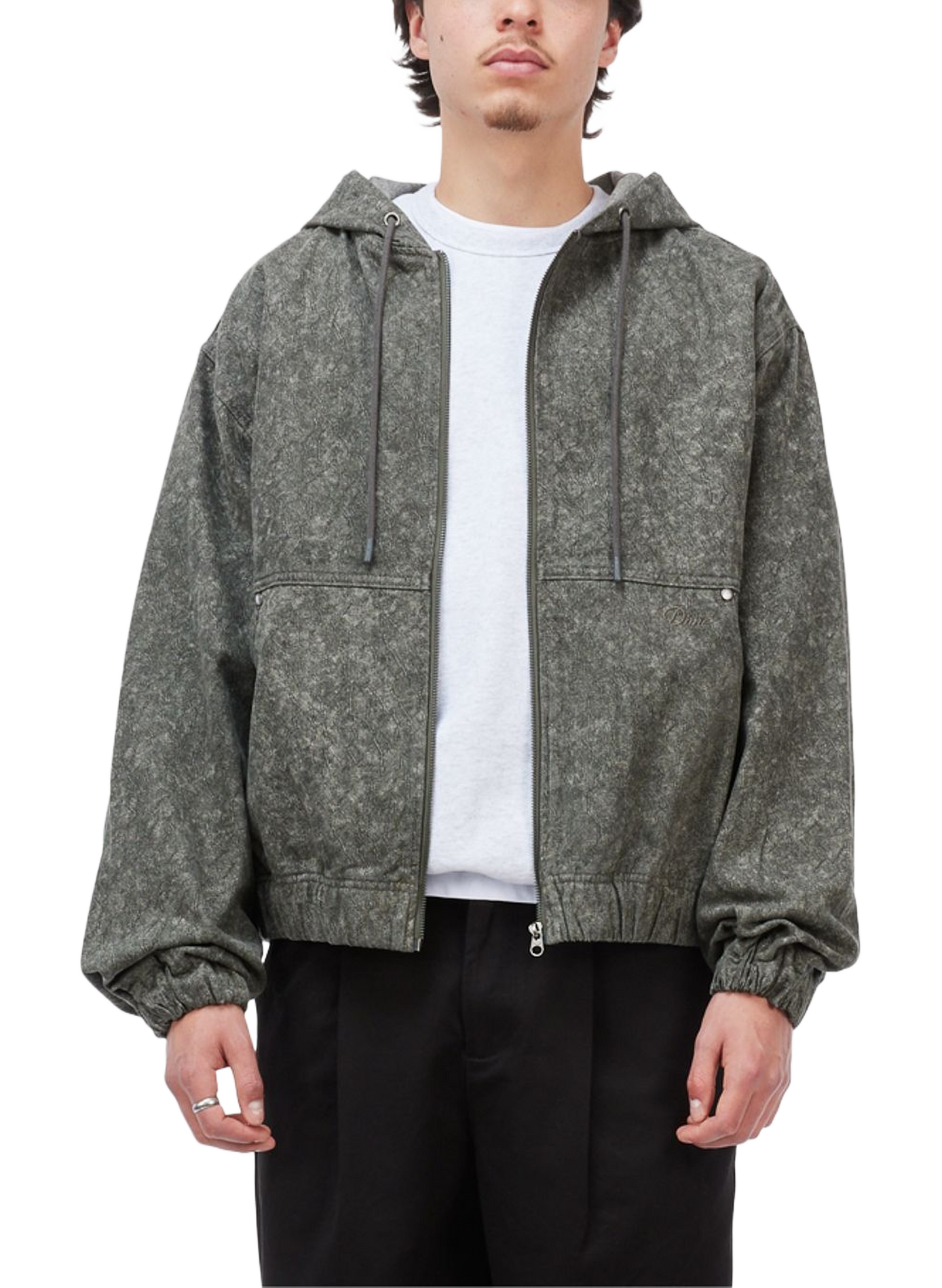Denimmantel aus Baumwolle DIME Grau