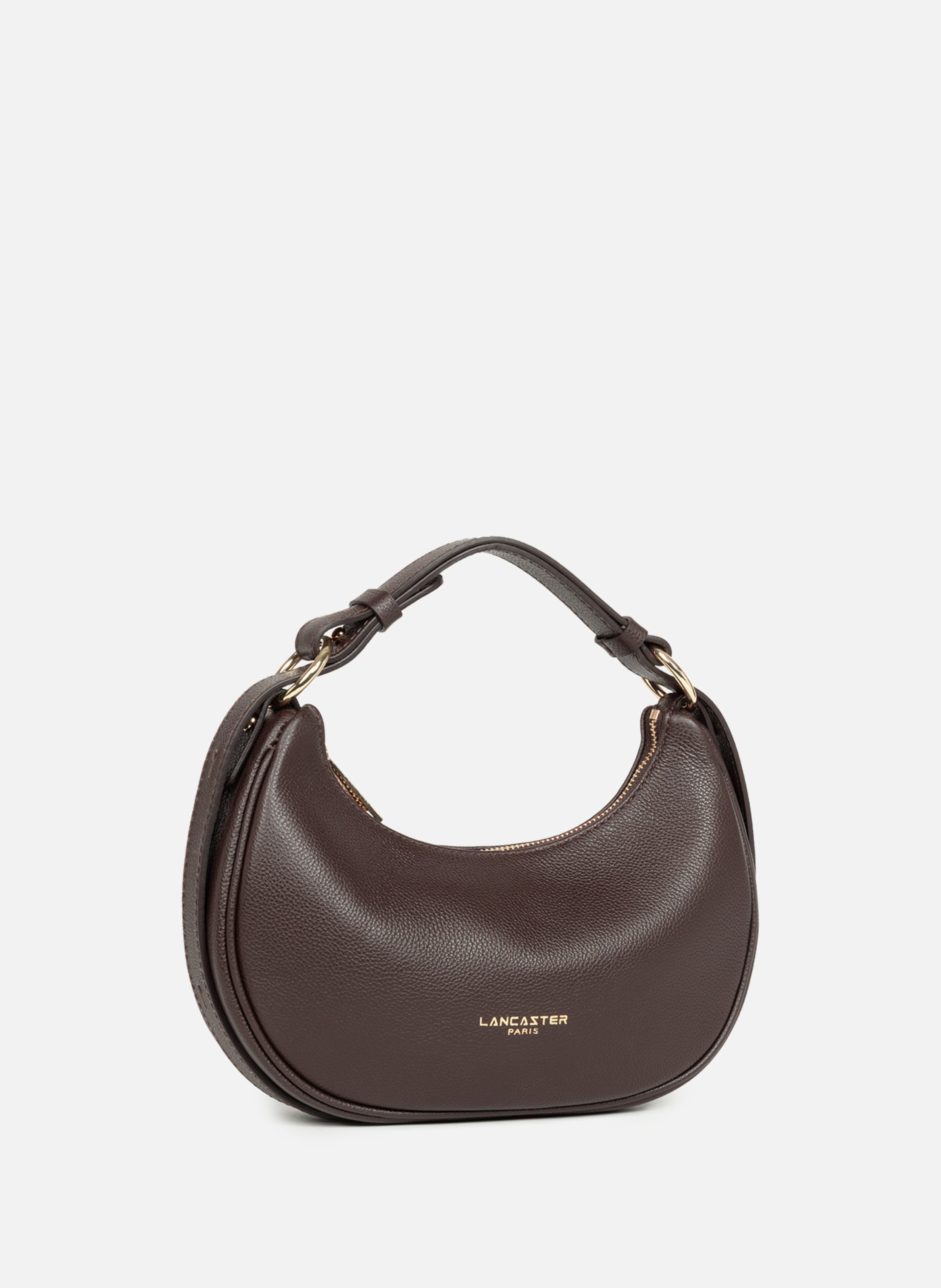 Petit sac besace - milano aria LANCASTER Marron