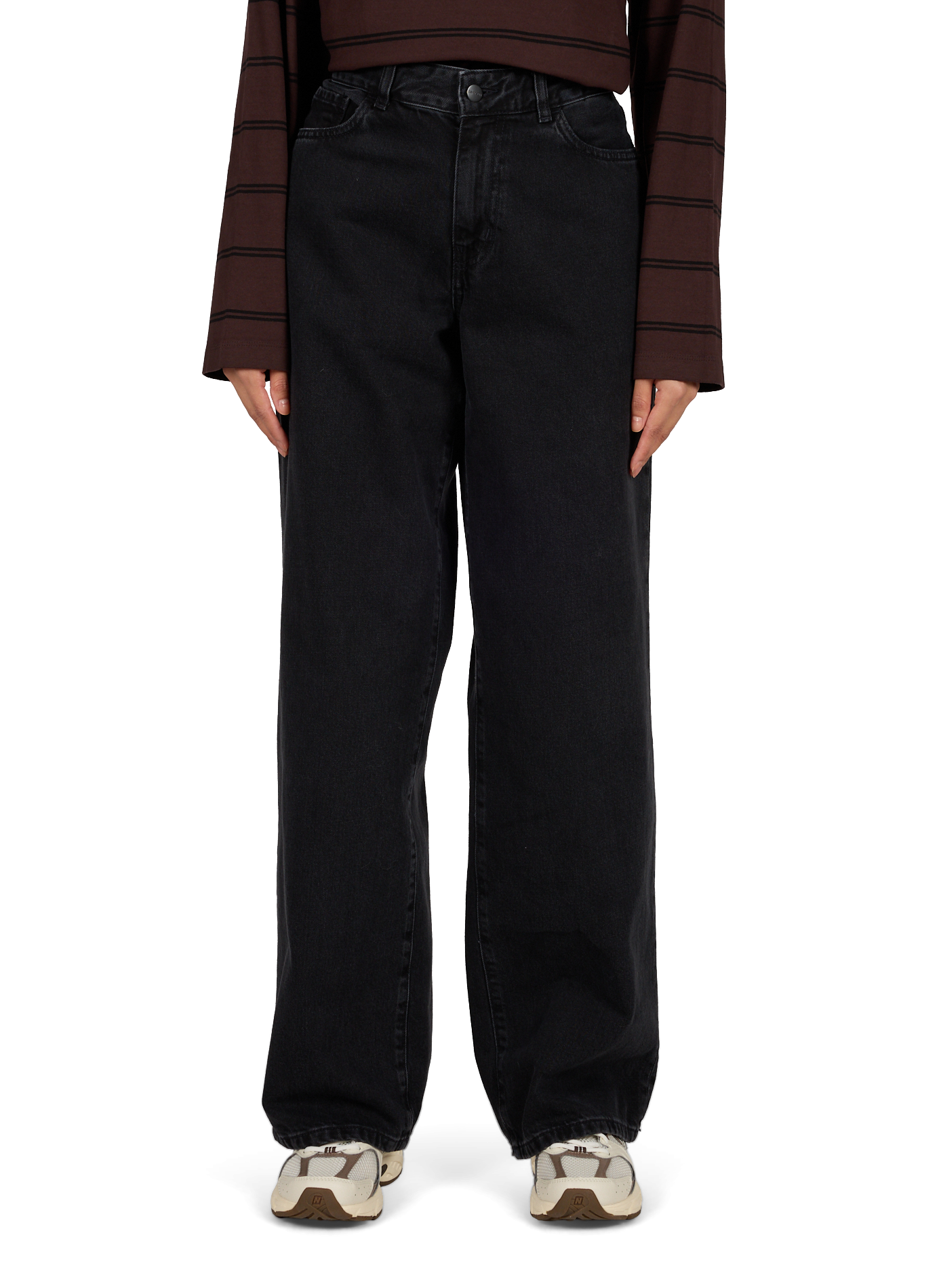 Weite gerade geschnittene Jeans CARHARTT WIP Blau
