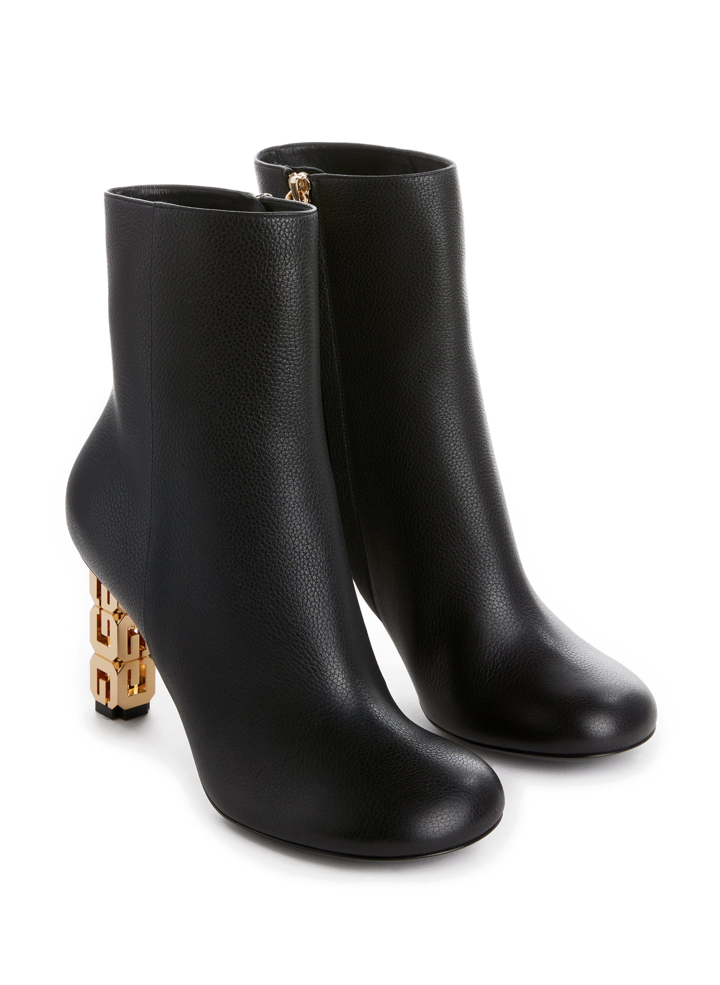 Bottines G Cube en cuir