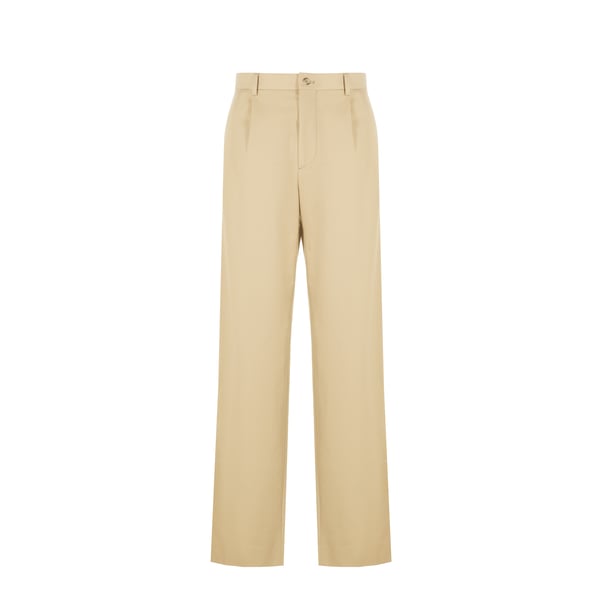 Pantalon droit en coton