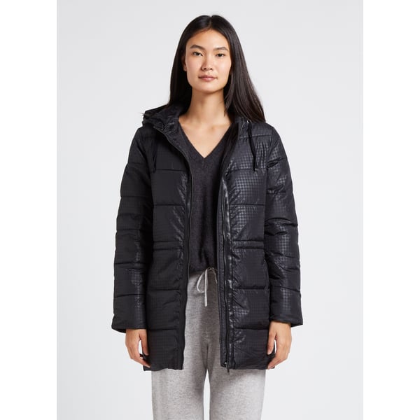 Doudoune à capuche droite