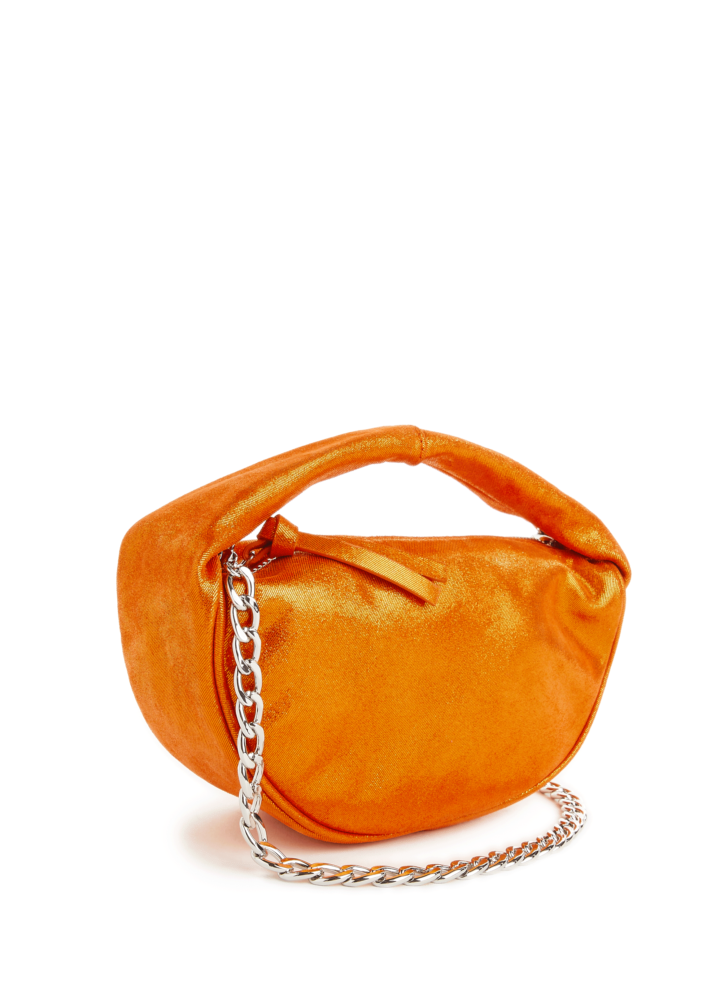 Sac à main en cuir BY FAR Orange