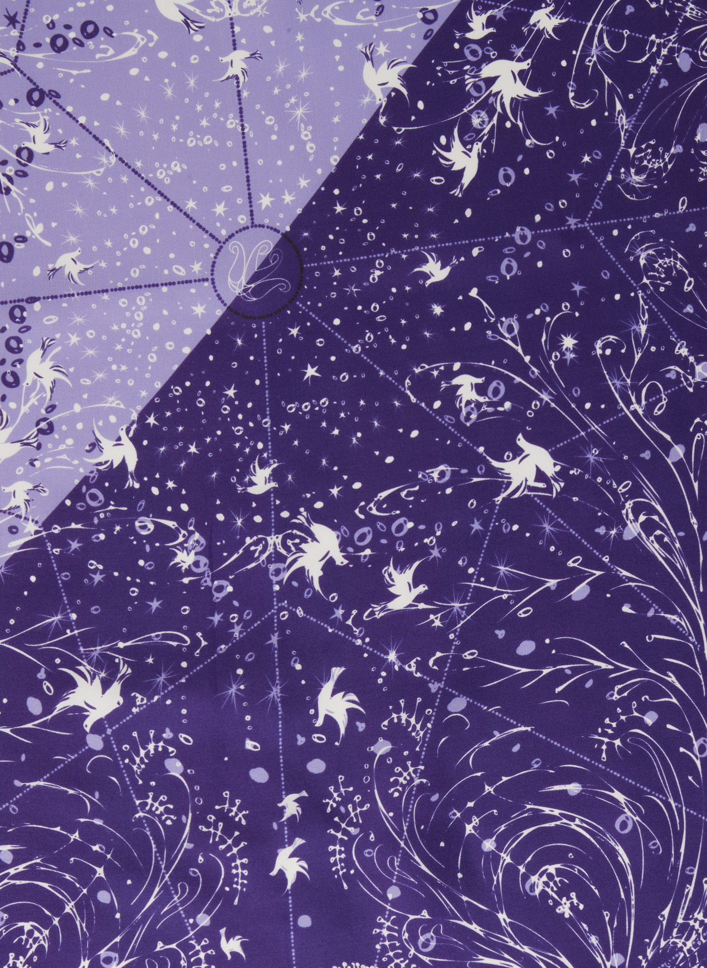 Foulard en soie Isis PETRUSSE Rouge