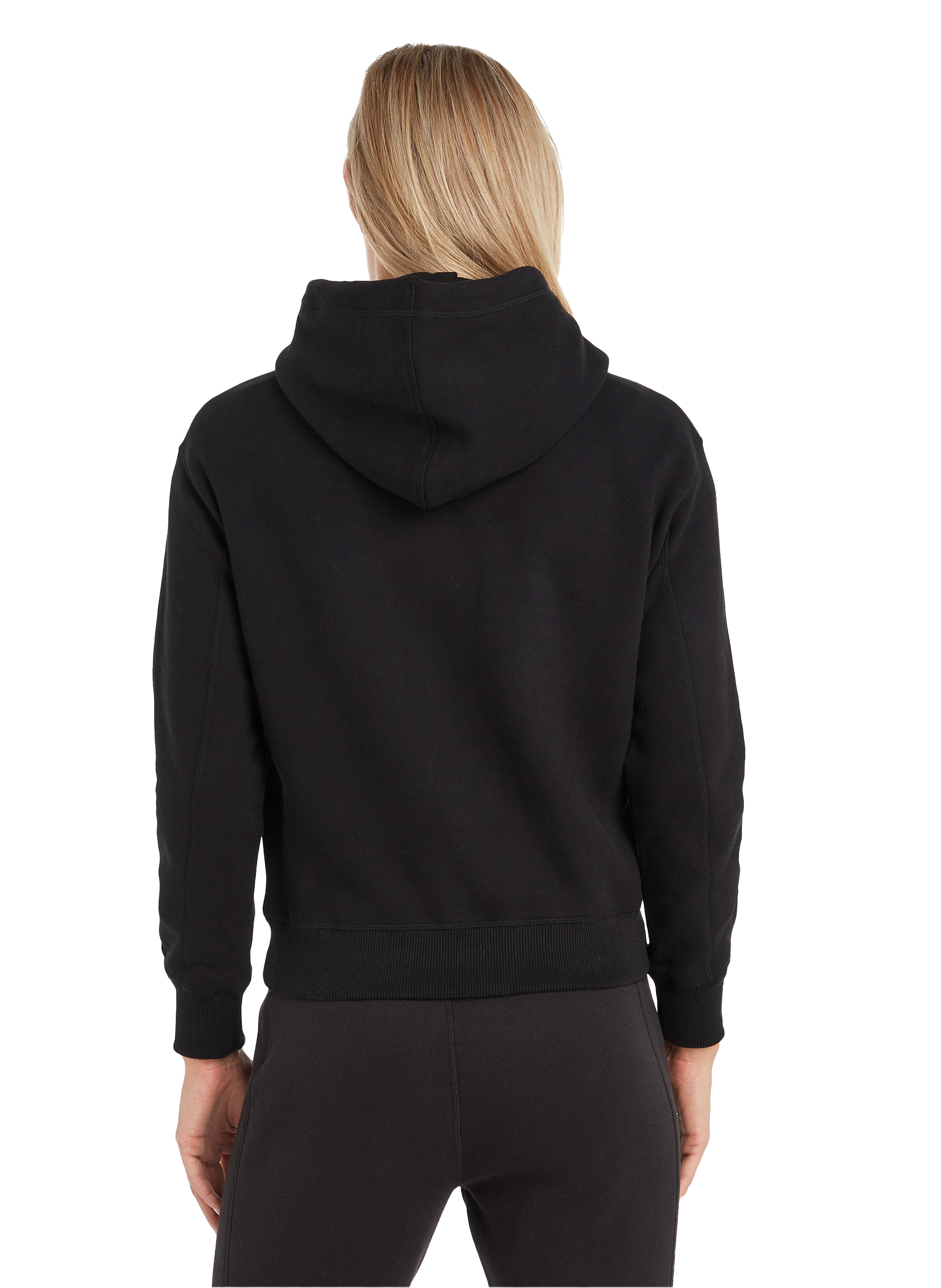 Cotton hoodie CALVIN KLEIN Black