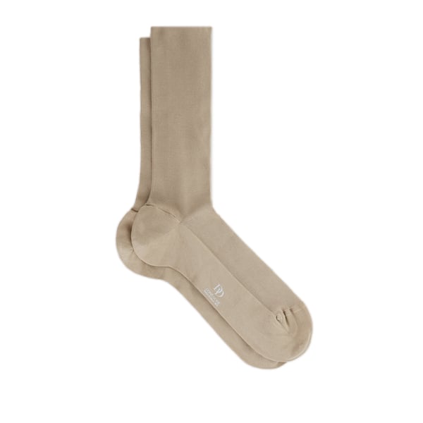 Dore Dore Cotton Socks In Neutral