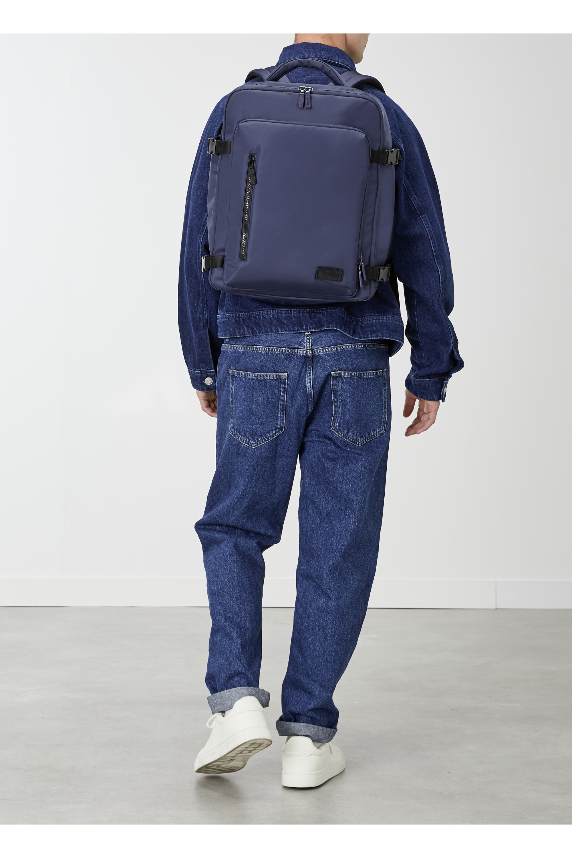 City plume sac à dos le voyageur LIPAULT PARIS Bleu