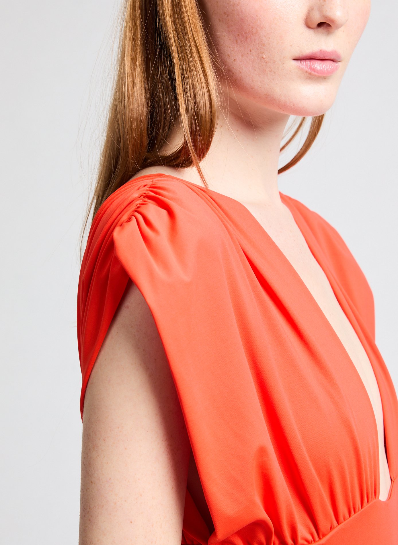 One-piece swimsuit Orange