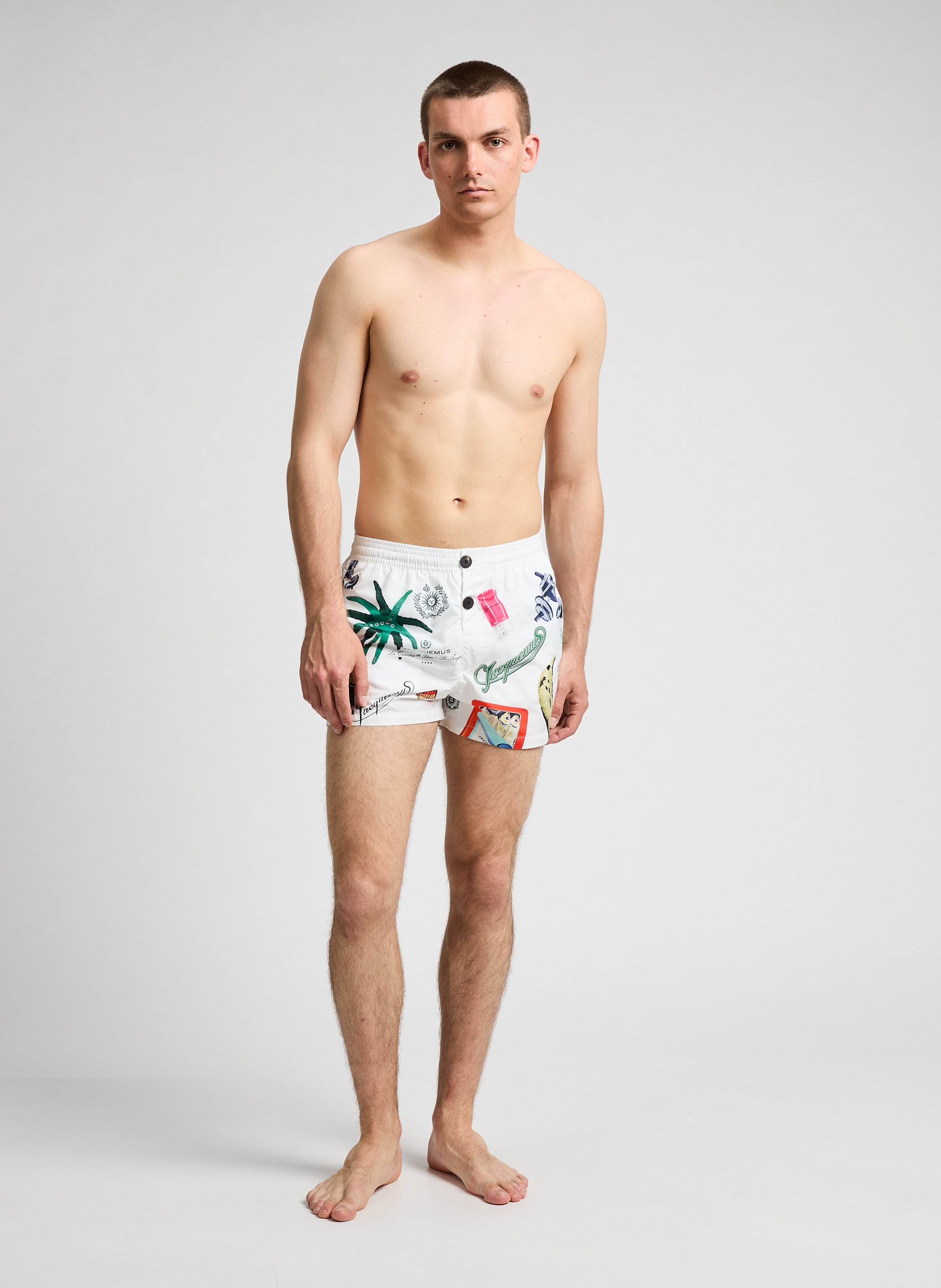 Patterned swim shorts JACQUEMUS Multicolour