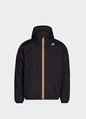 Blouson droit à capuche LE VRAI 40 CLAUDE Black pure