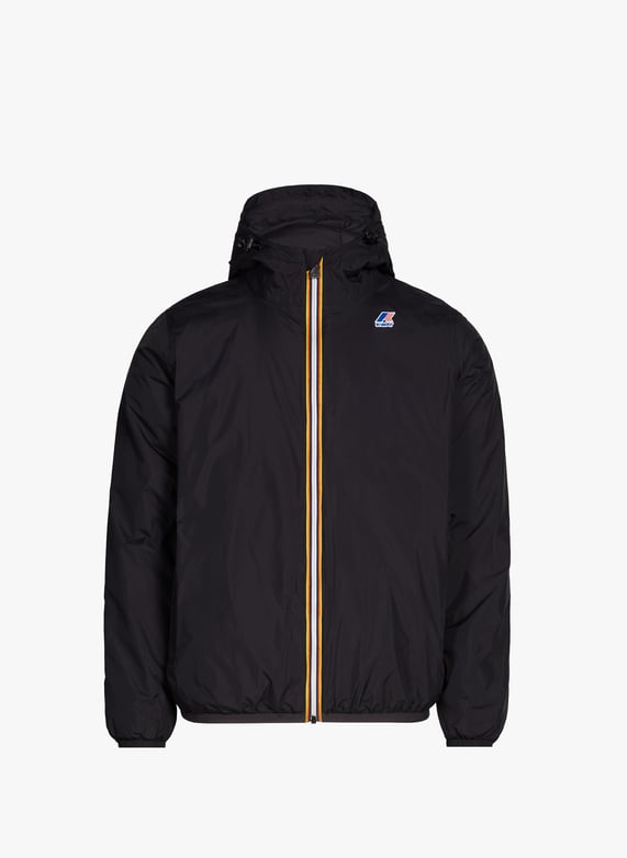 Blouson droit à capuche | Noir by K-WAY Blouson droit à capuche Noir