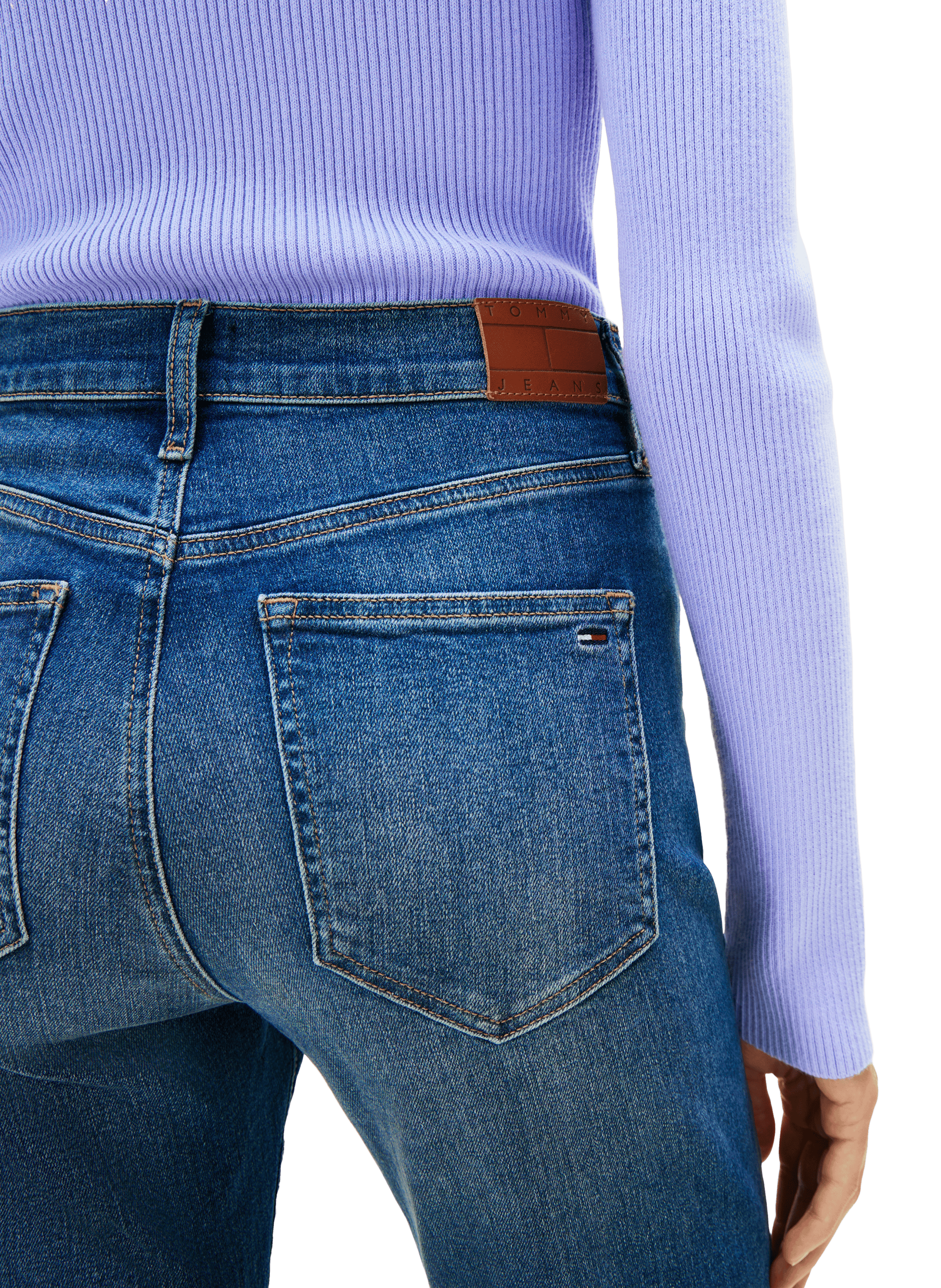 Jean bootcut Sylvia TOMMY HILFIGER Bleu