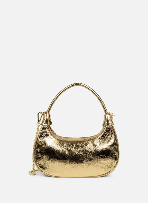 Mini hobo bag - Aura Golden by LANCASTER LANCASTER Mini hobo bag - Aura Golden