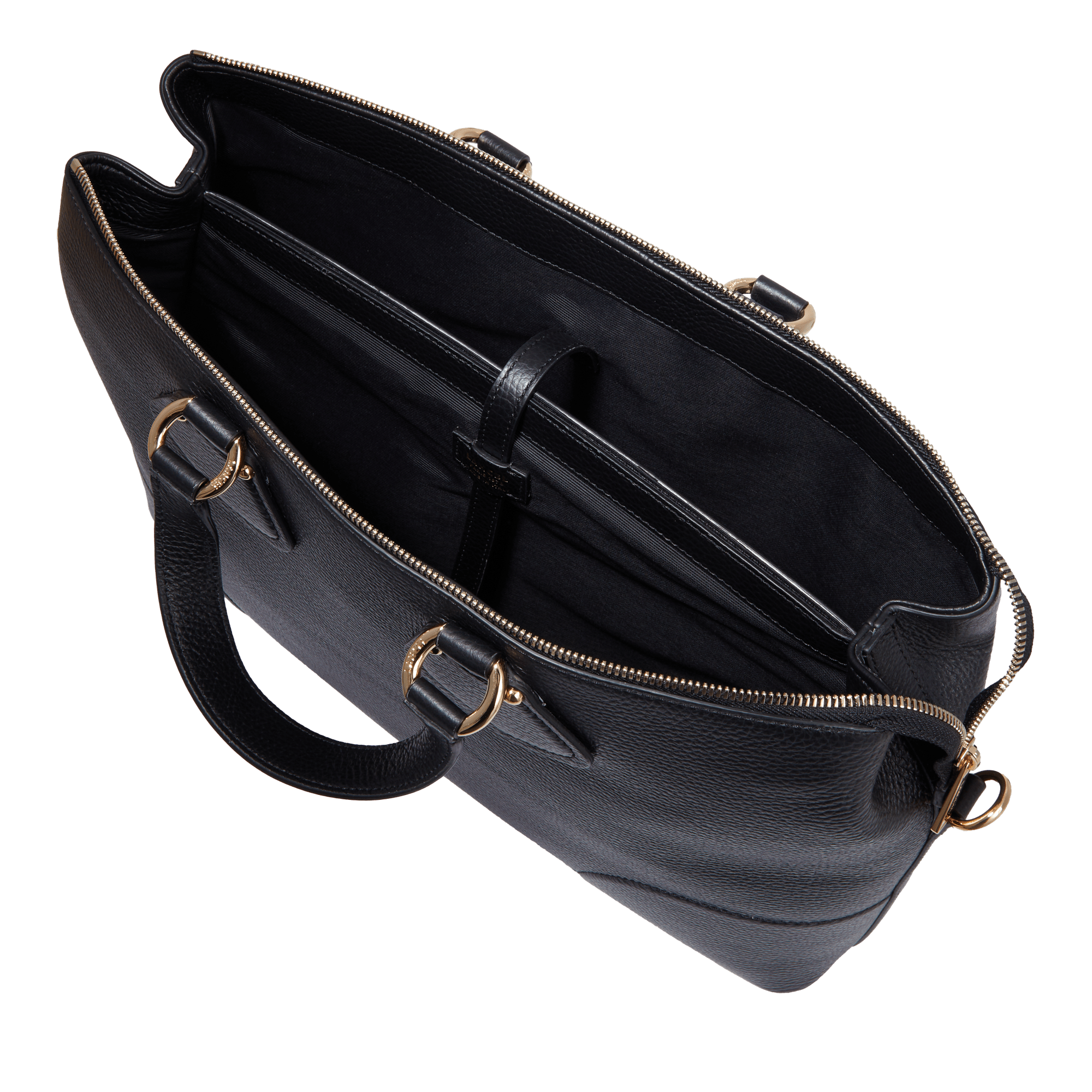 Sac business neo izy de lancel en cuir LANCEL Noir