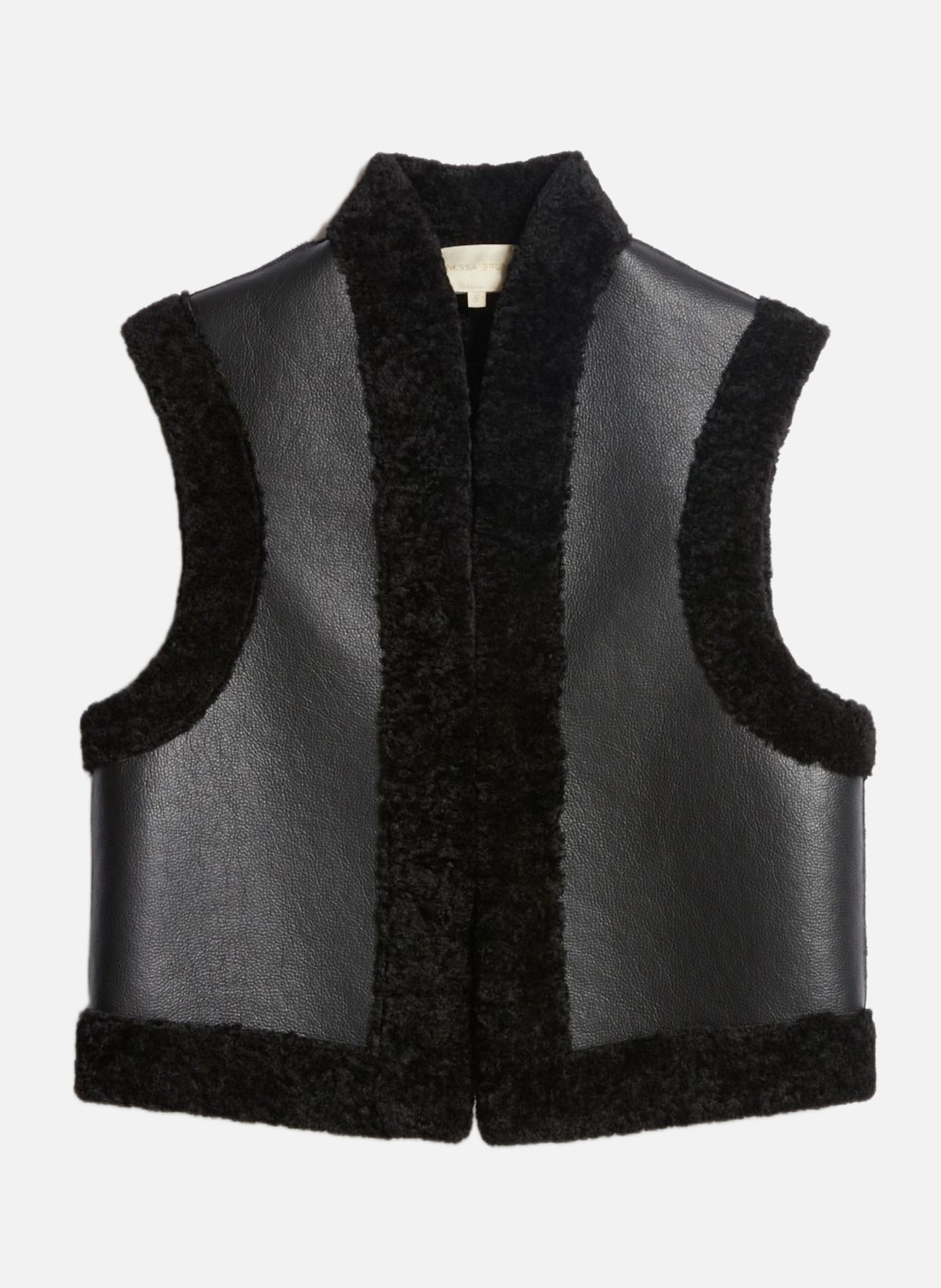 Gilet sans manche daman VANESSA BRUNO Noir