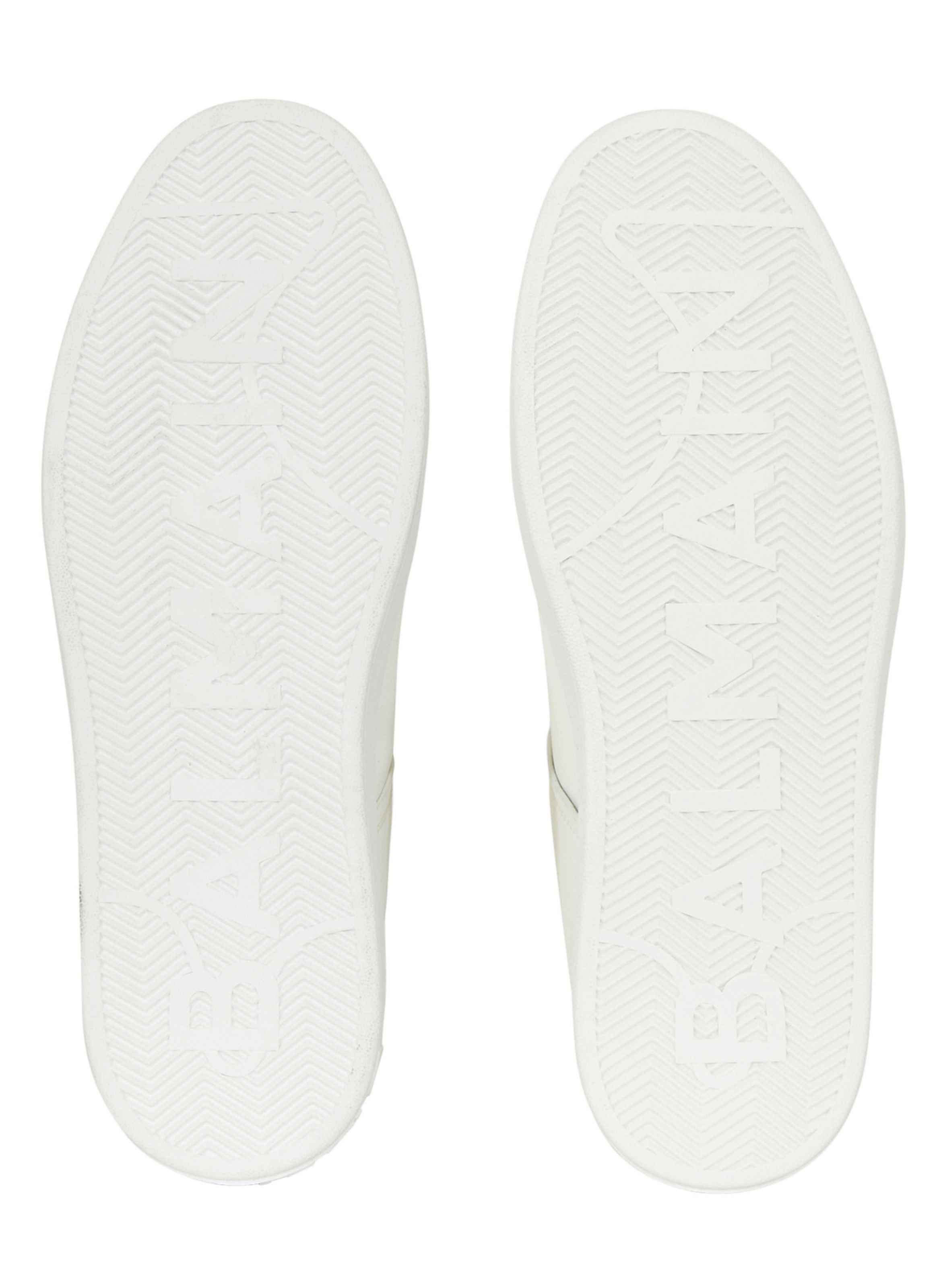 Baskets b-court en cuir de veau BALMAIN Blanc