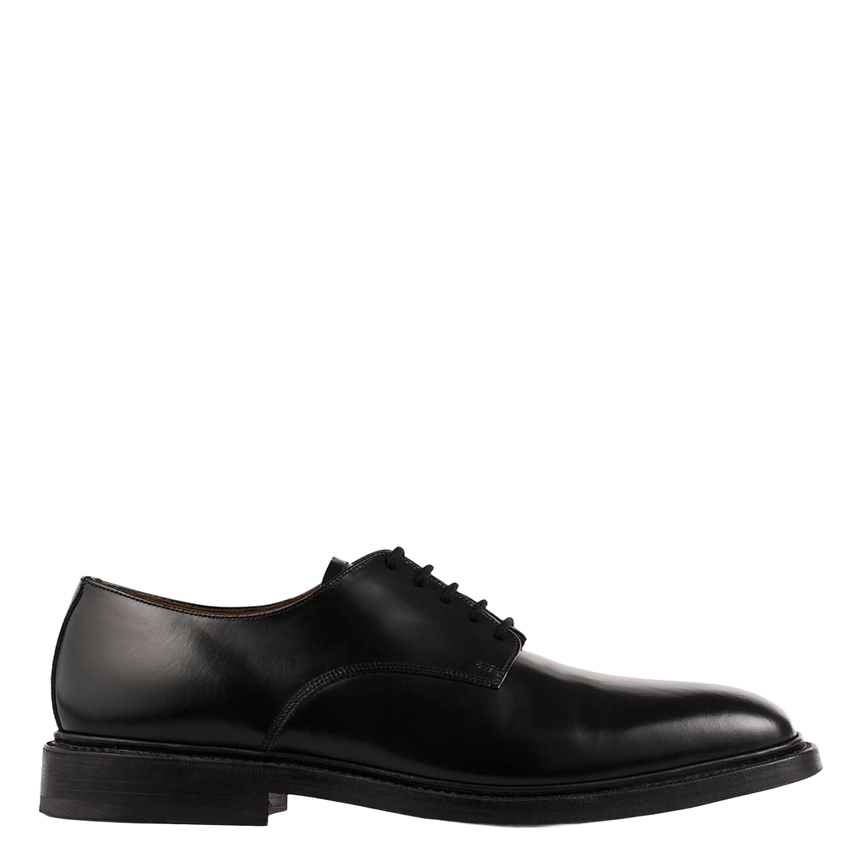 Chaussures de ville en cuir SANDRO Noir