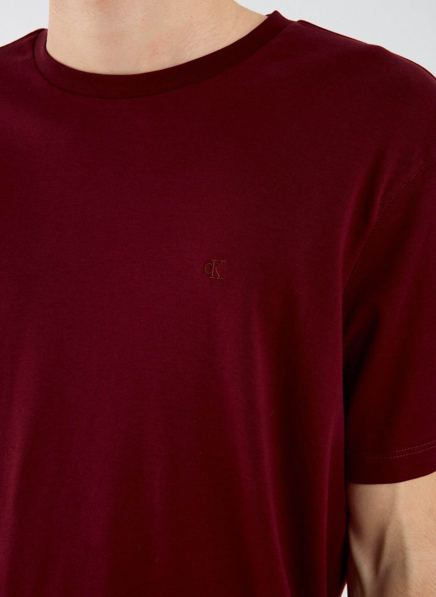 Classic Cotton T-Shirt CALVIN KLEIN Red