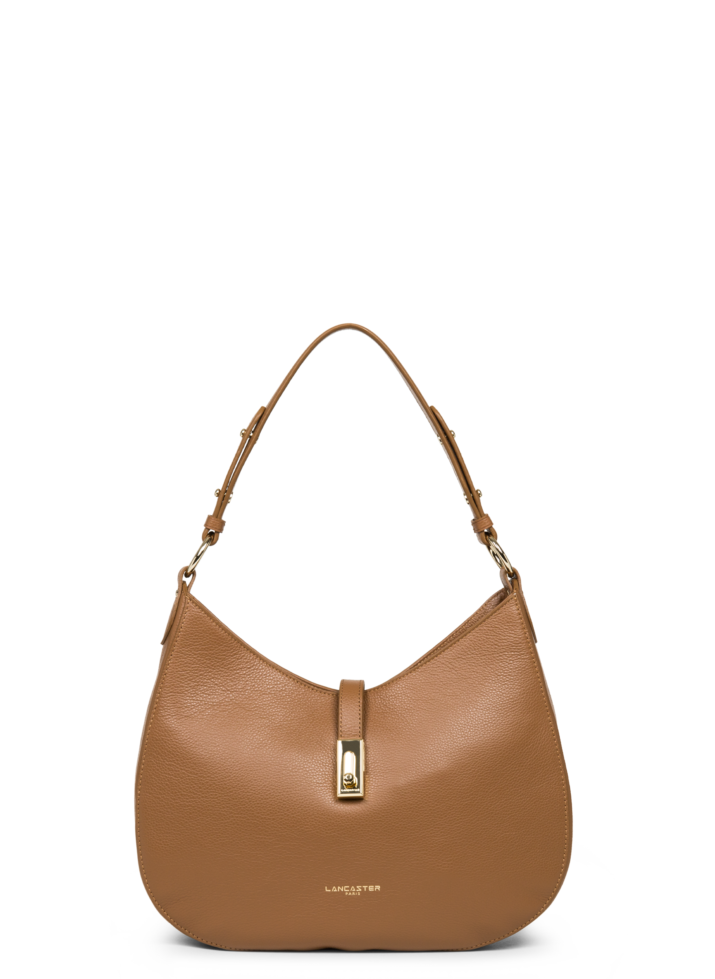 LANCASTER Grand sac besace - milano horizon Marron