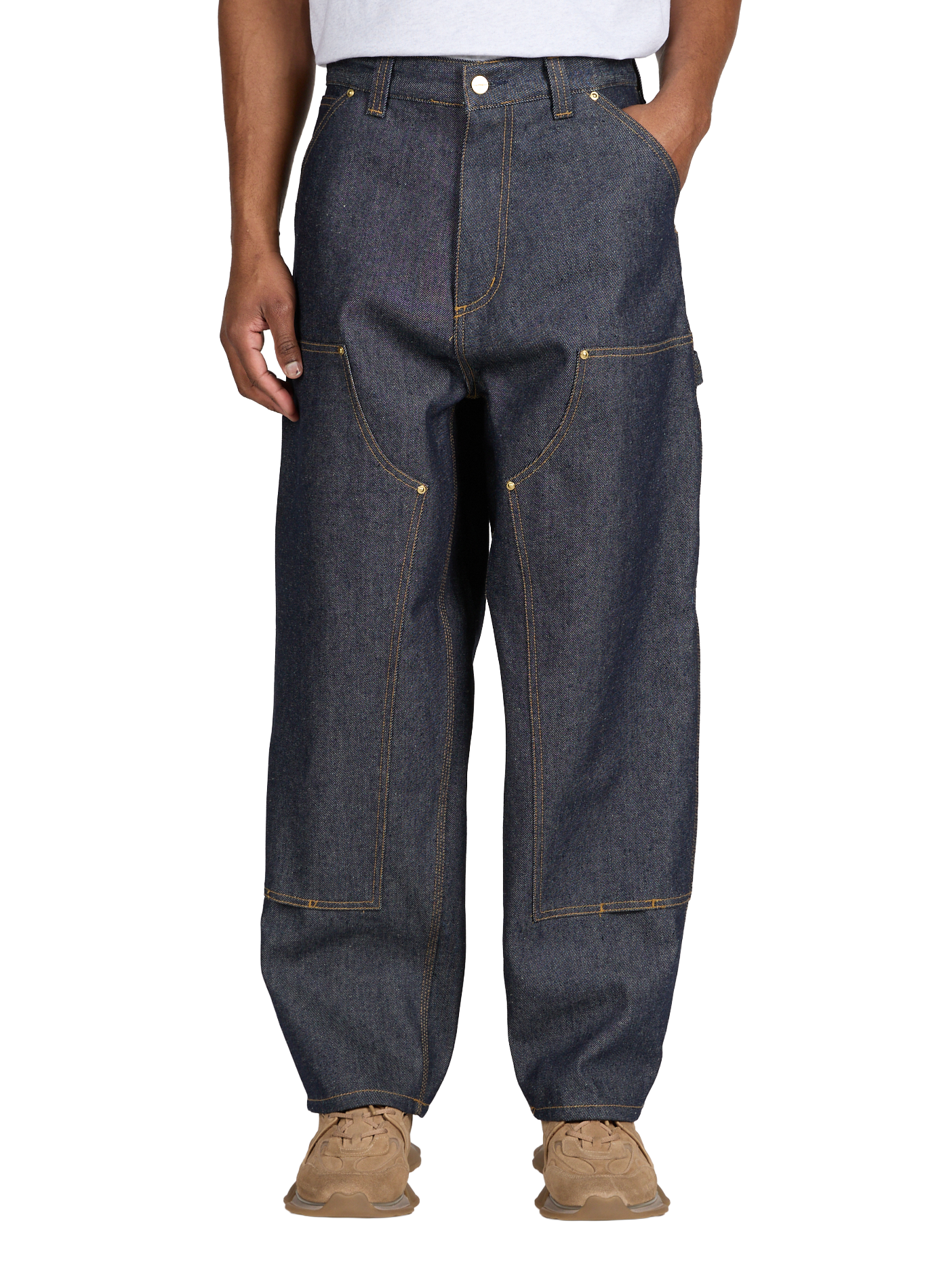 OG Double Knee Cotton Jeans CARHARTT WIP Blue