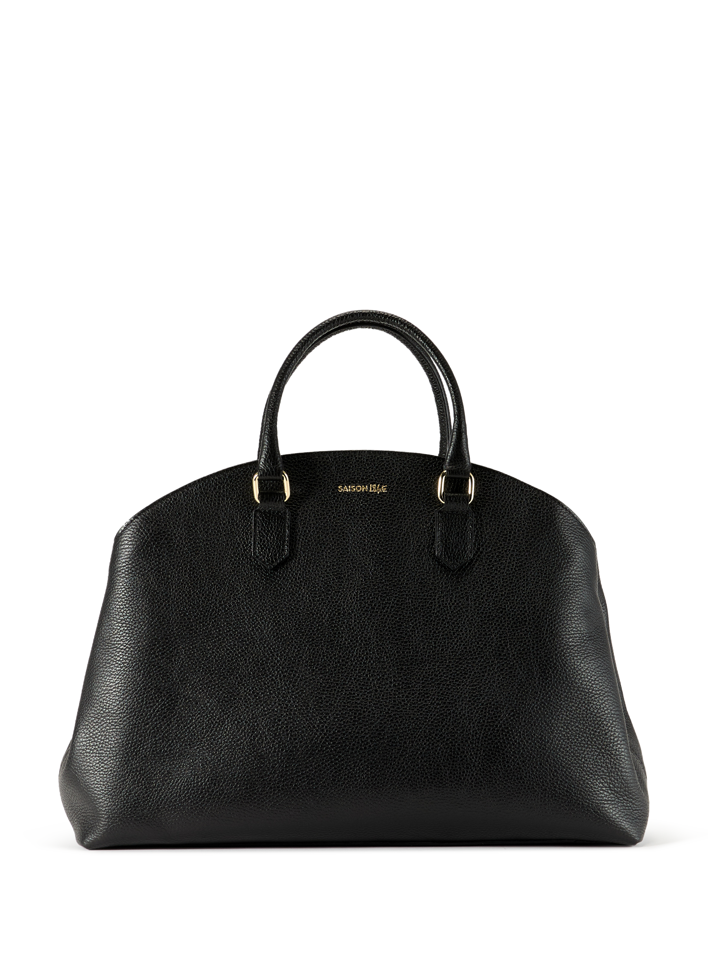 Sac à main Hadrien en cuir grainé SAISON 1865 Noir